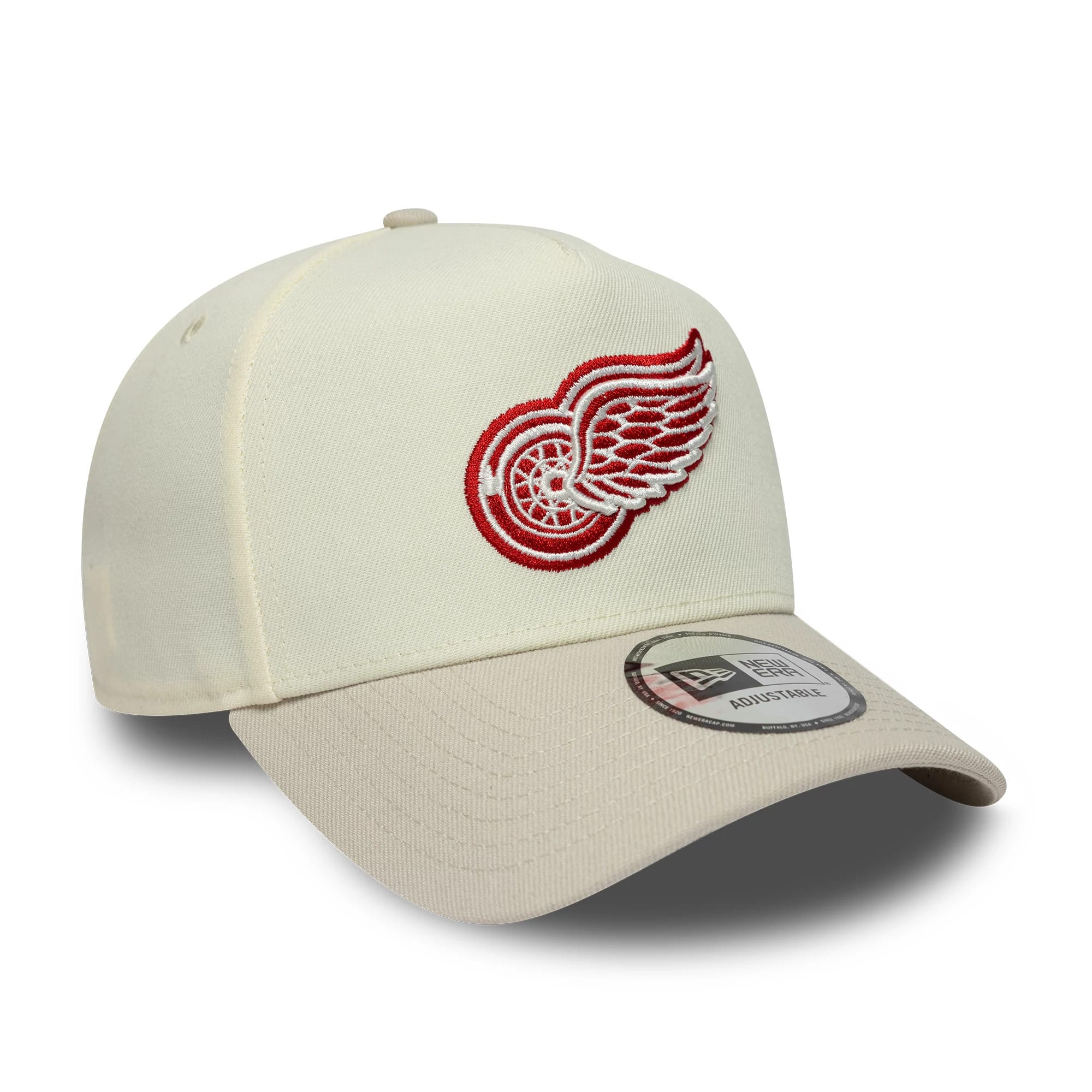Detroit Red Wings NHL Cream 9FORTY A-Frame Adjustable Cap