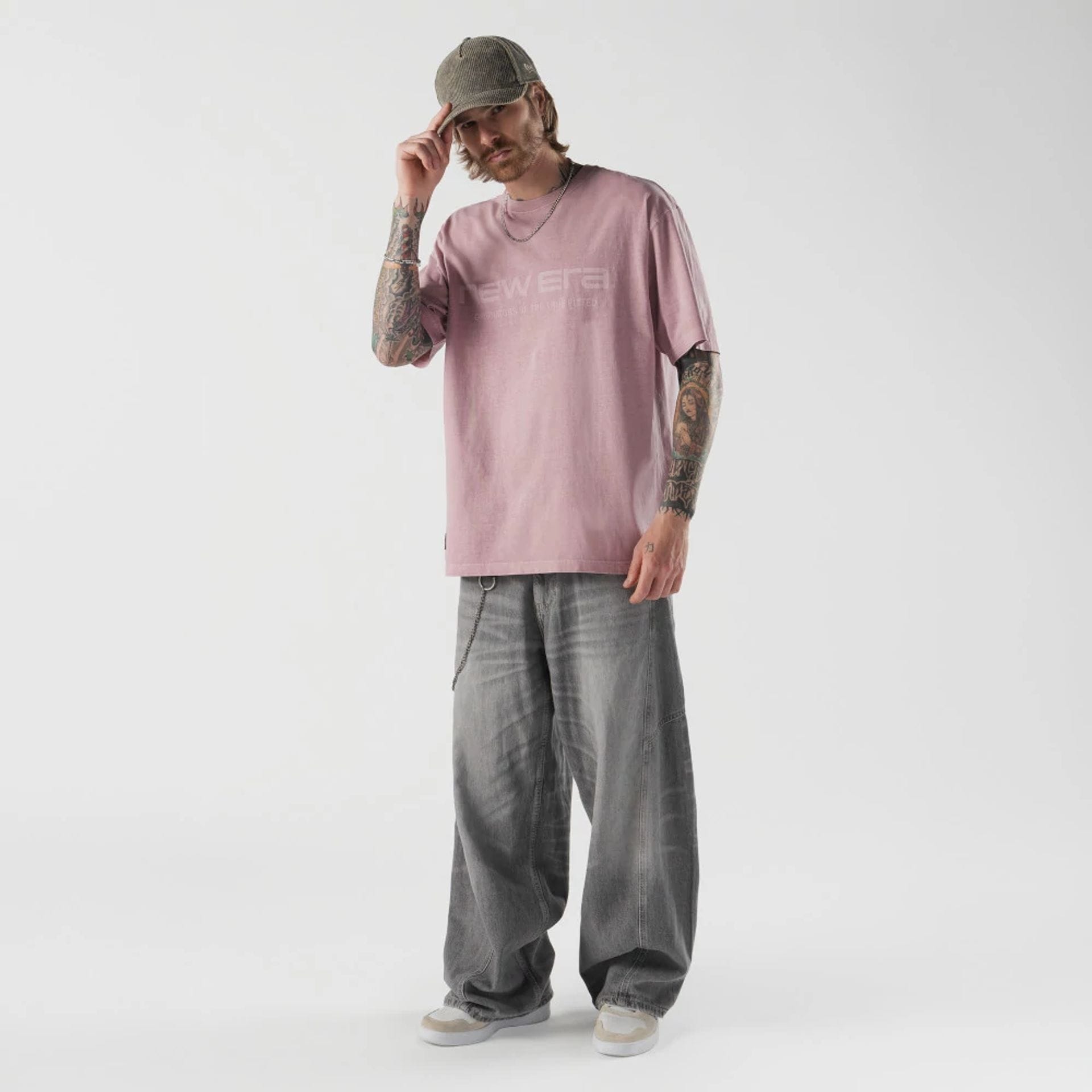 New Era Originators Pink T-Shirt