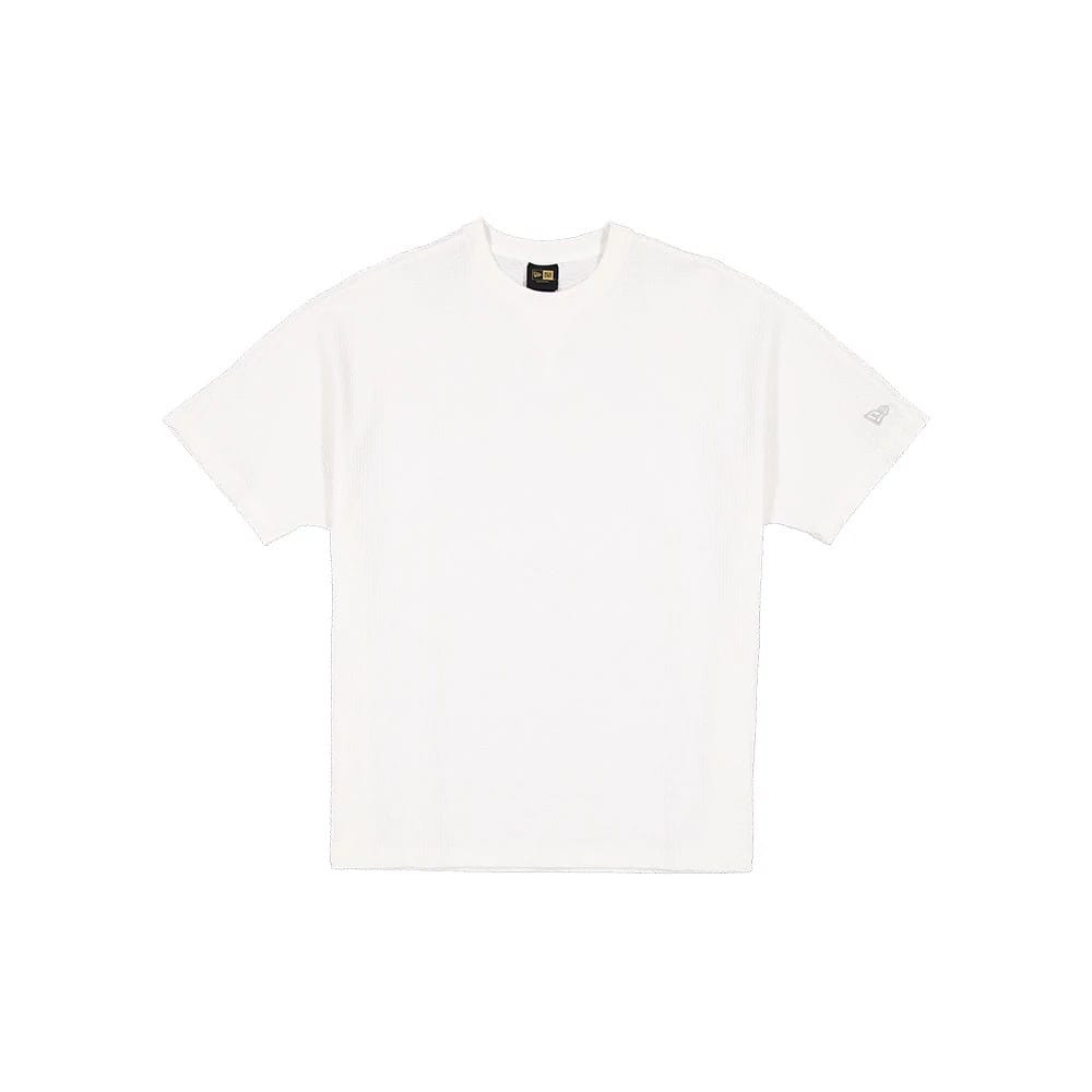 New Era Black Label Seersucker Cream T-Shirt