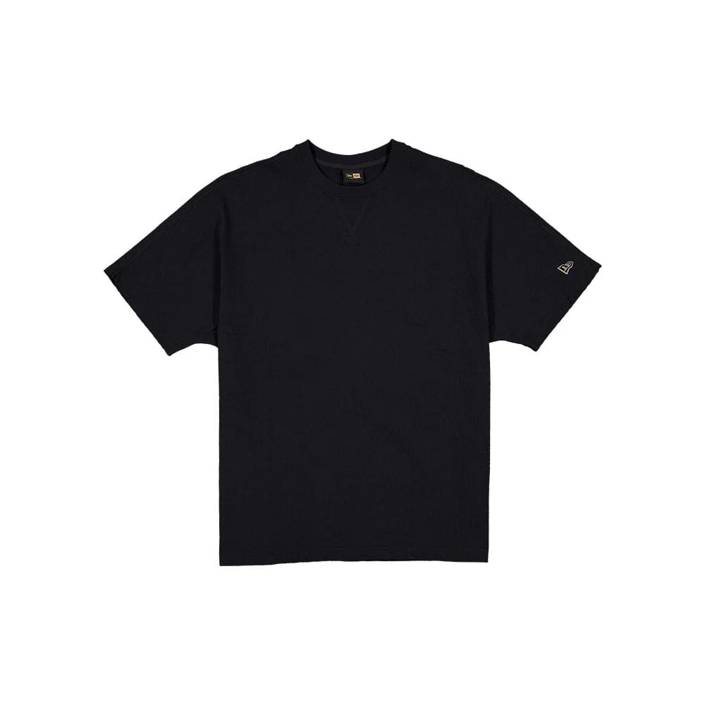 New Era Black Label Seersucker Black T-Shirt