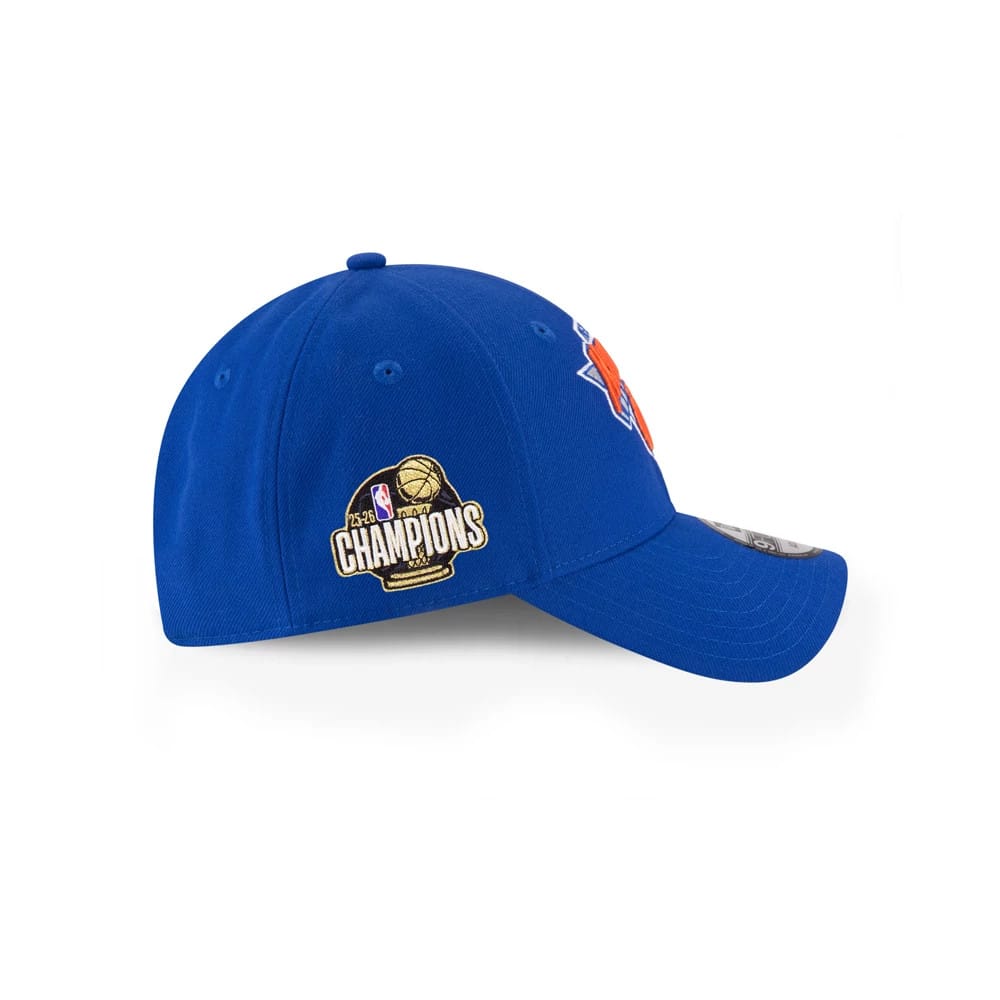 NBA Finals Champions 2026 New York Knicks Blue 9FORTY Adjustable Cap
