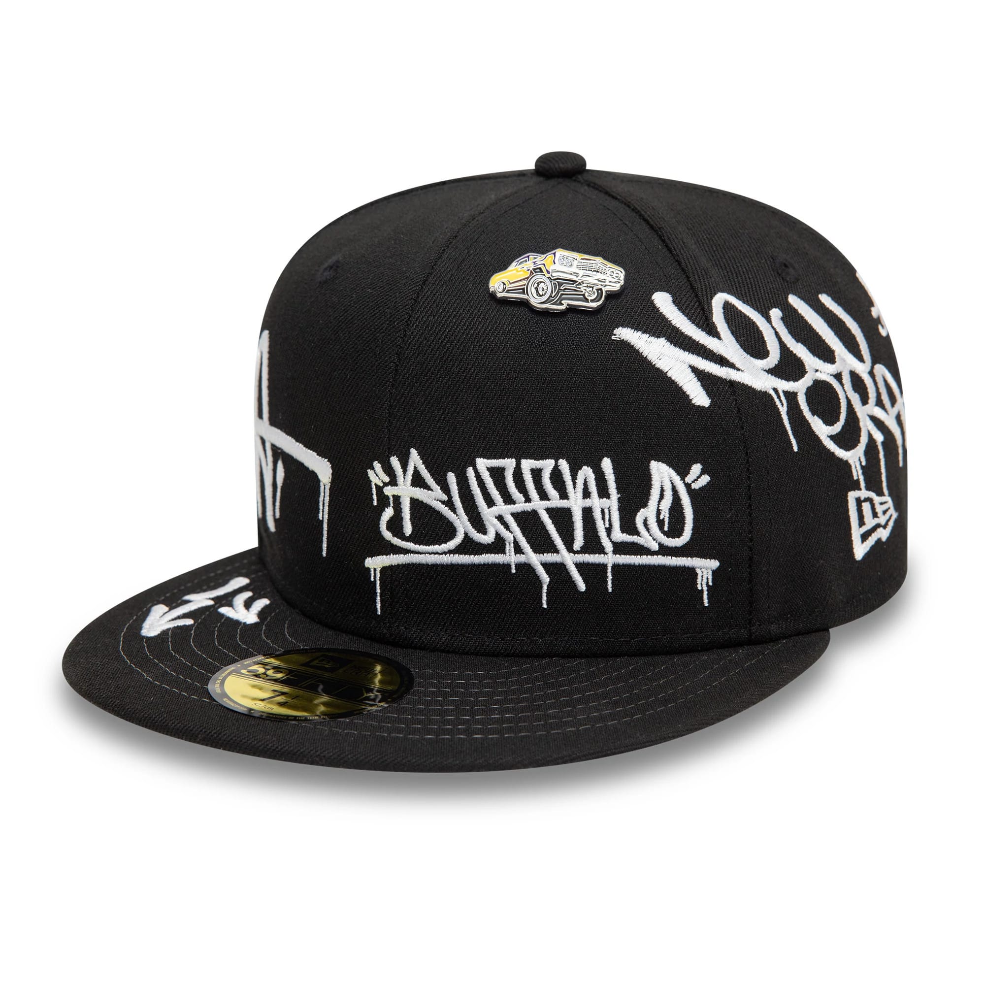 New Era Graphic Black 59FIFTY Fitted Cap