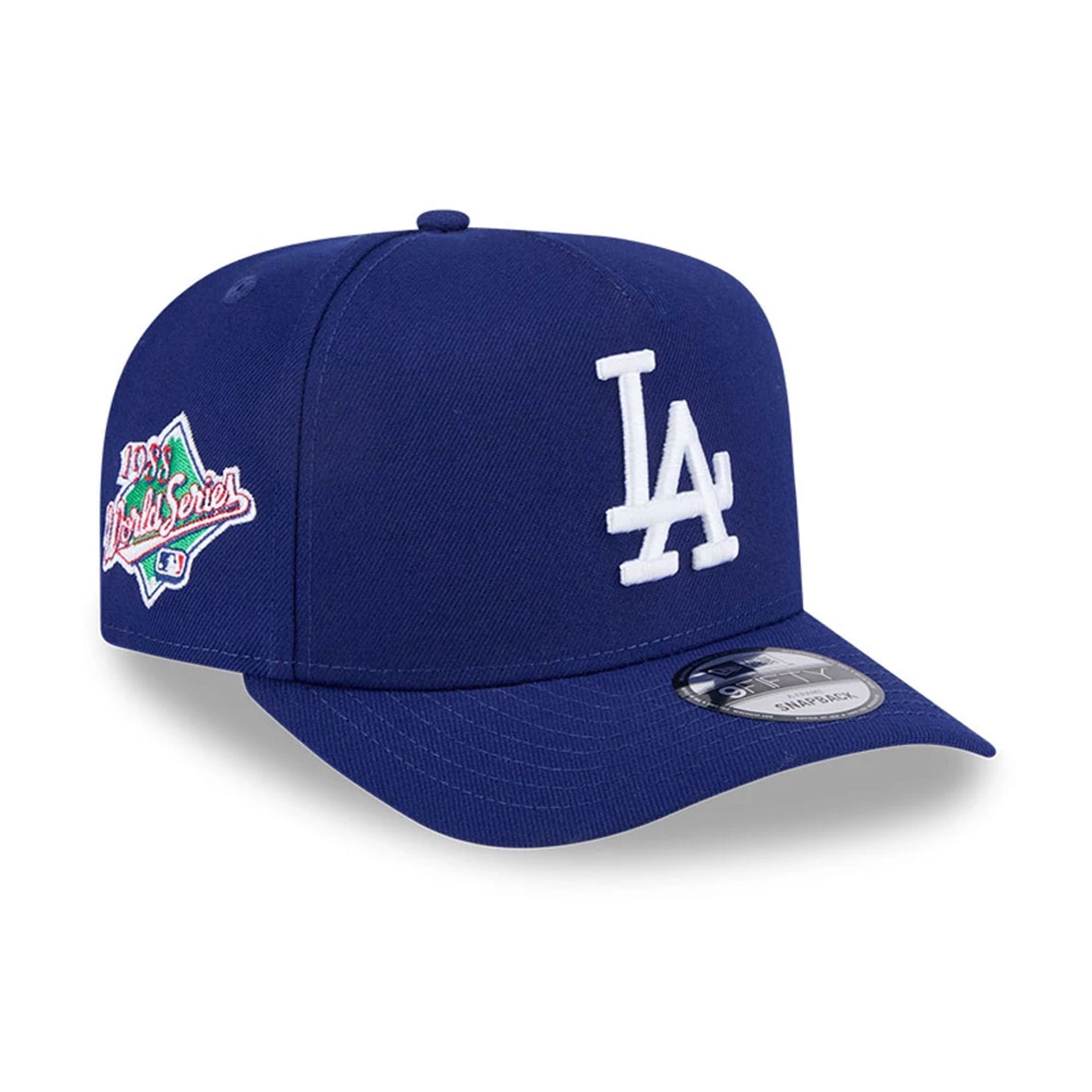 LA Dodgers MLB Evergreen Dark Blue 9FIFTY A-Frame Snapback Adjustable Cap