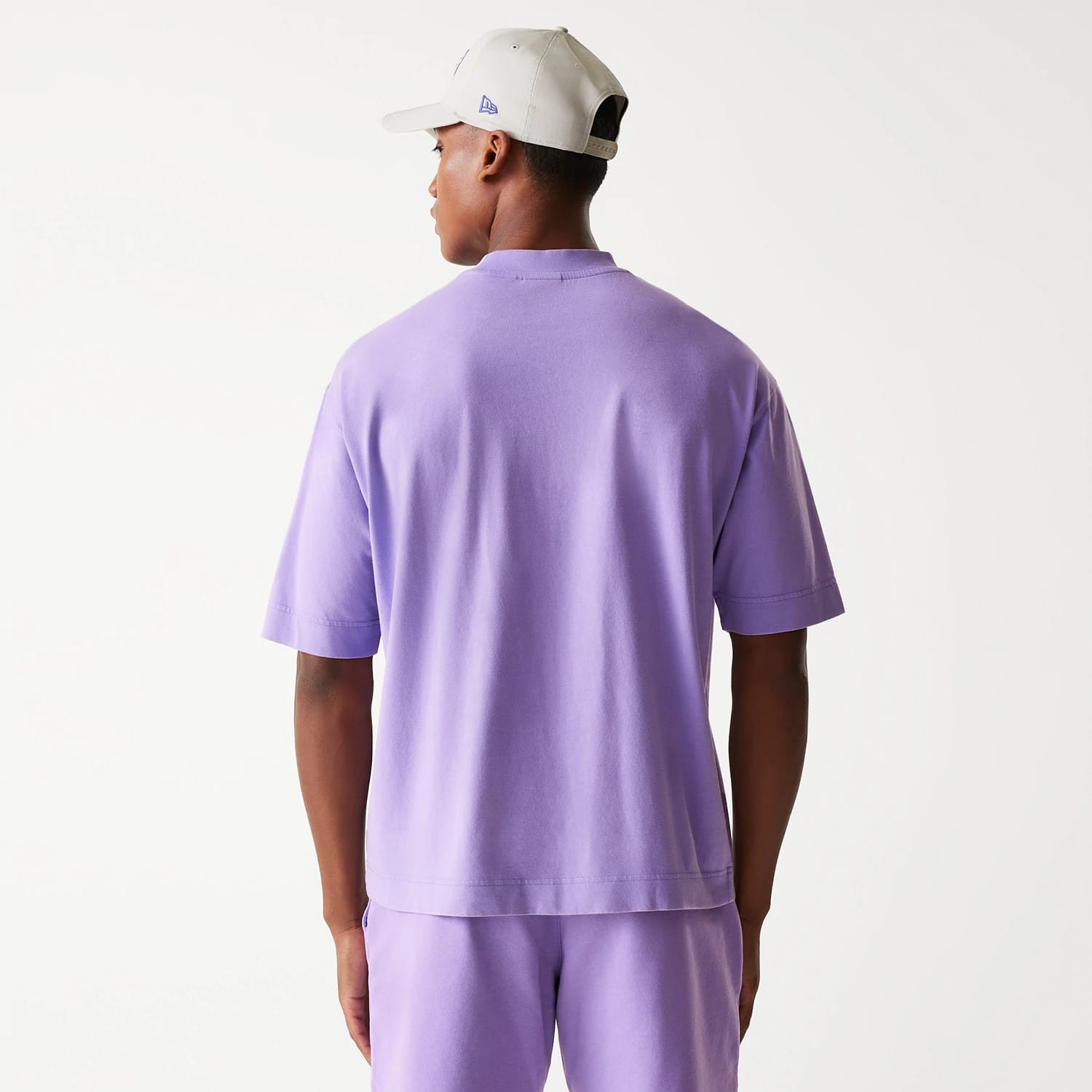 LA Lakers NBA Washed Purple Box T-Shirt
