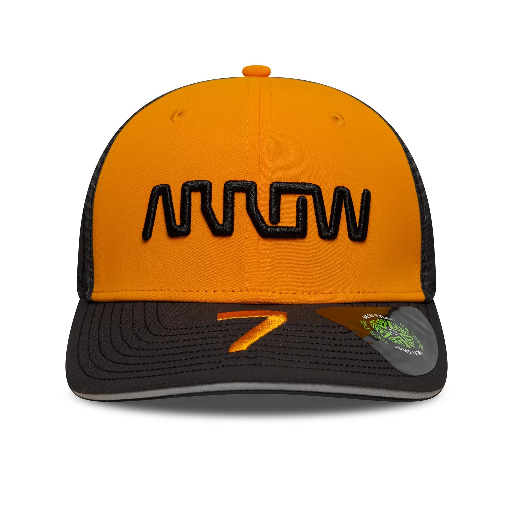 Arrow McLaren Indycar Replica Team Alexander Rossi Orange 9SEVENTY Stretch Snap Adjustable Cap