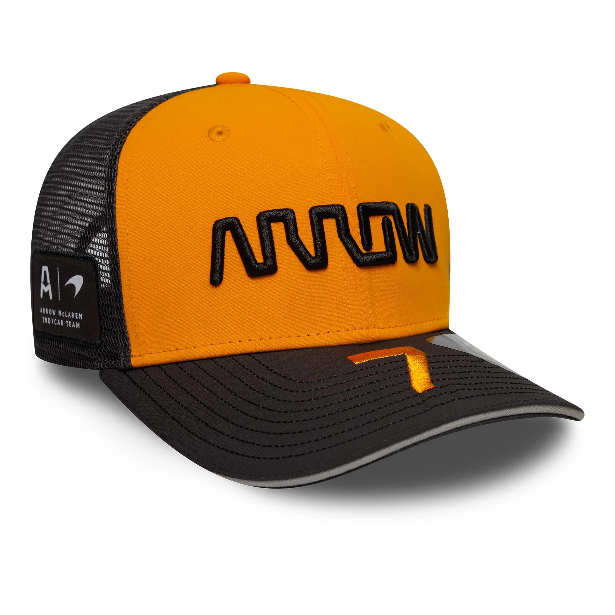 Arrow McLaren Indycar Replica Team Alexander Rossi Orange 9SEVENTY Stretch Snap Adjustable Cap