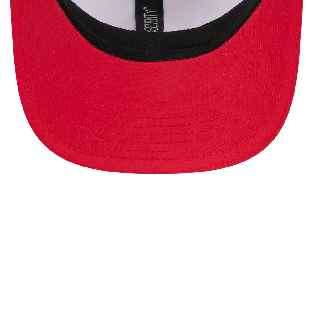 Kansas City Chiefs NFL Training 2025 White 9SEVENTY Stretch Snap Adjustable Cap