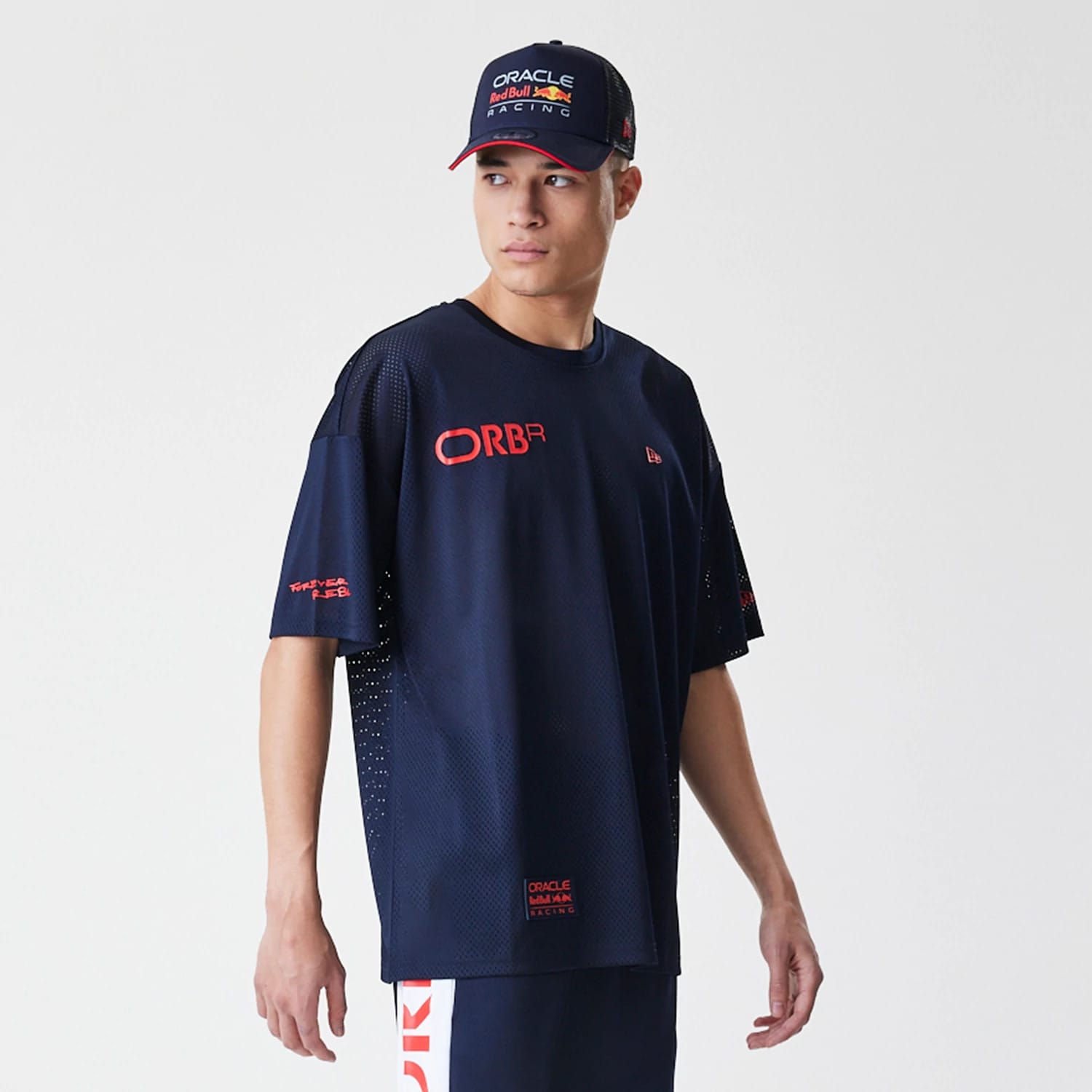 Red Bull Racing Graphic Mesh Dark Blue Shorts