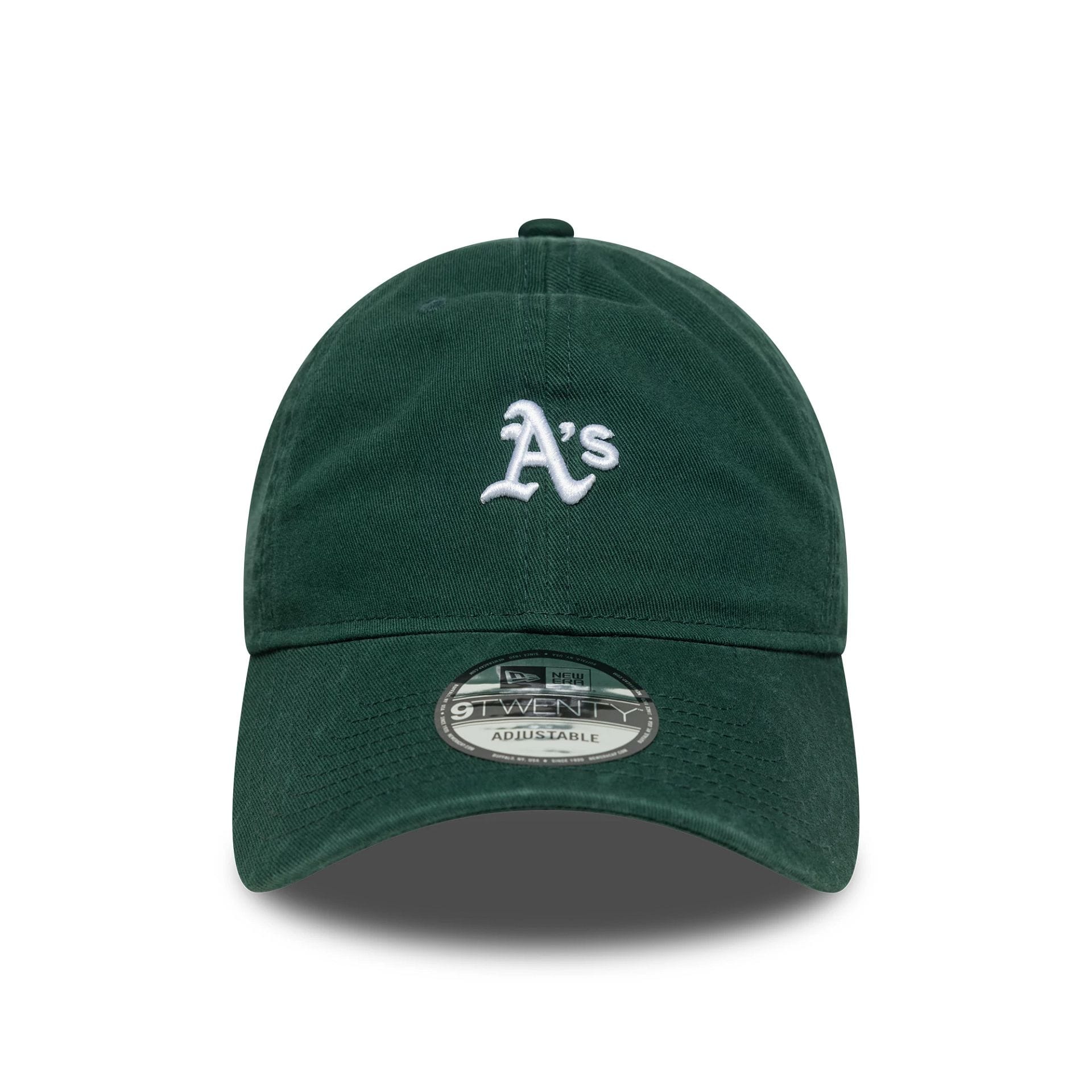 Oakland Athletics MLB Washed Mini Logo Dark Green 9TWENTY Adjustable Cap
