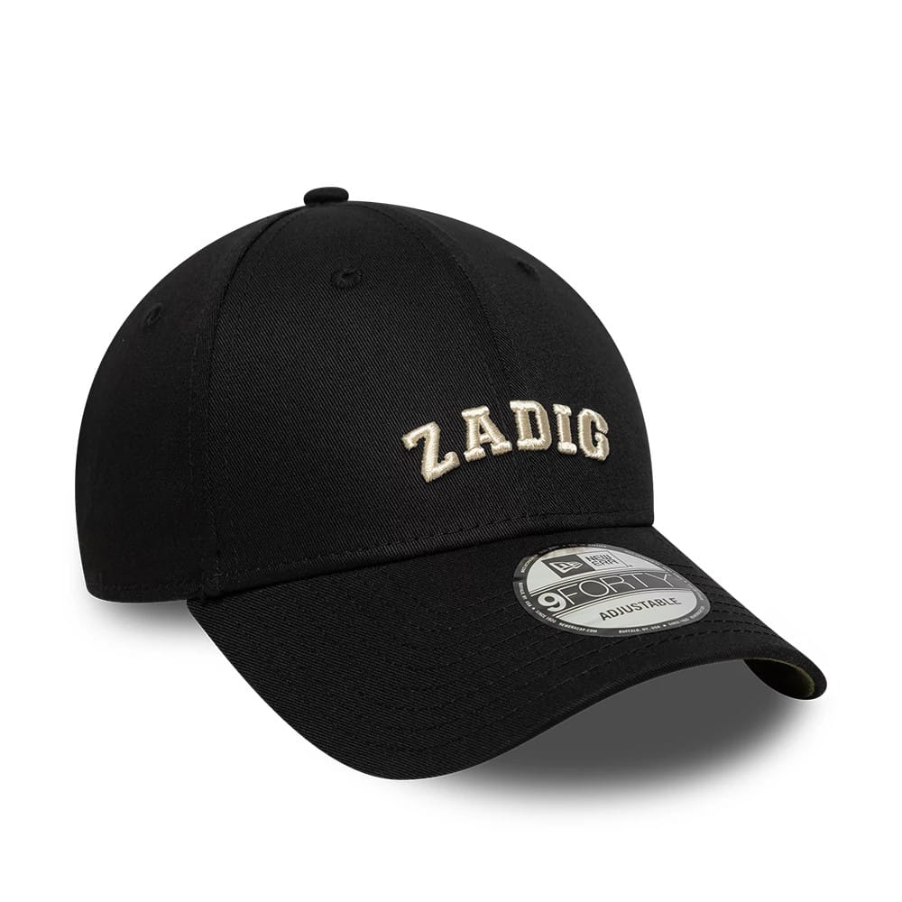 New Era X Zadig & Voltaire Black 9FORTY Adjustable Cap