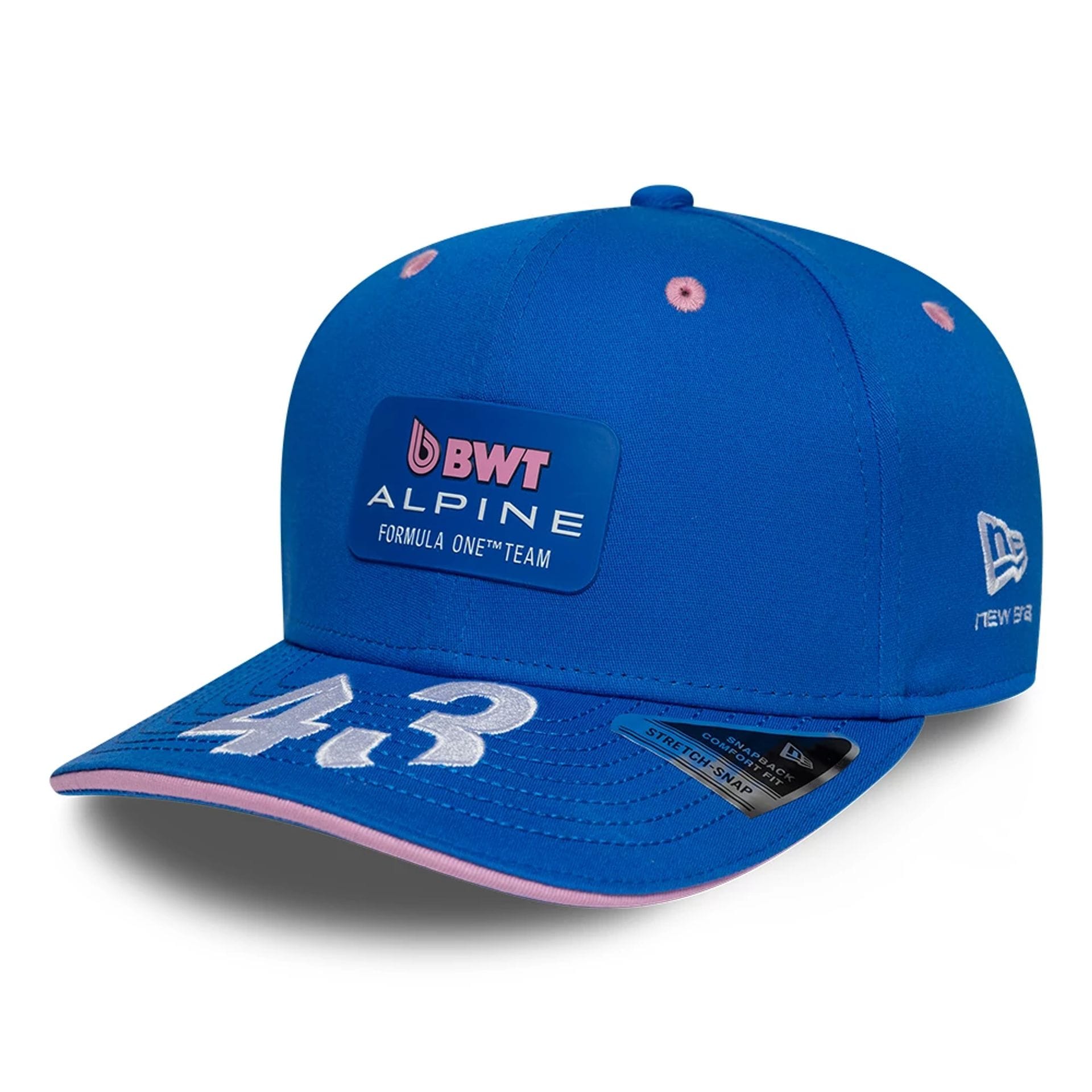 Alpine Racing Franco Colapinto Blue 9SEVENTY Stretch Snap Adjustable Cap