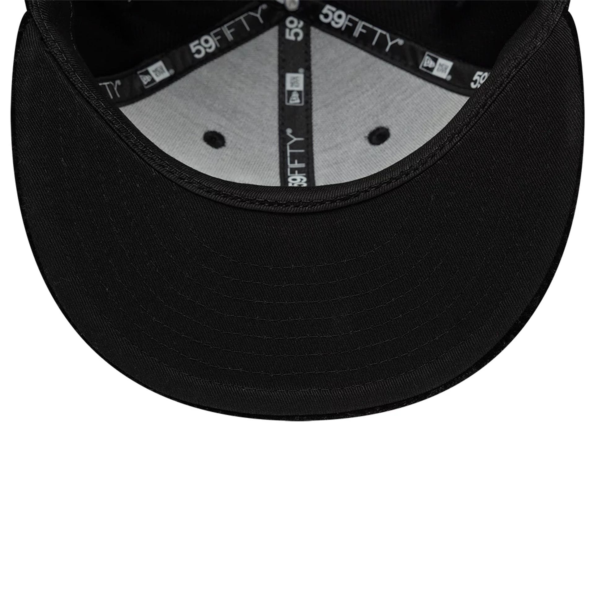 New Era Floral Velour Black 59FIFTY Fitted Cap