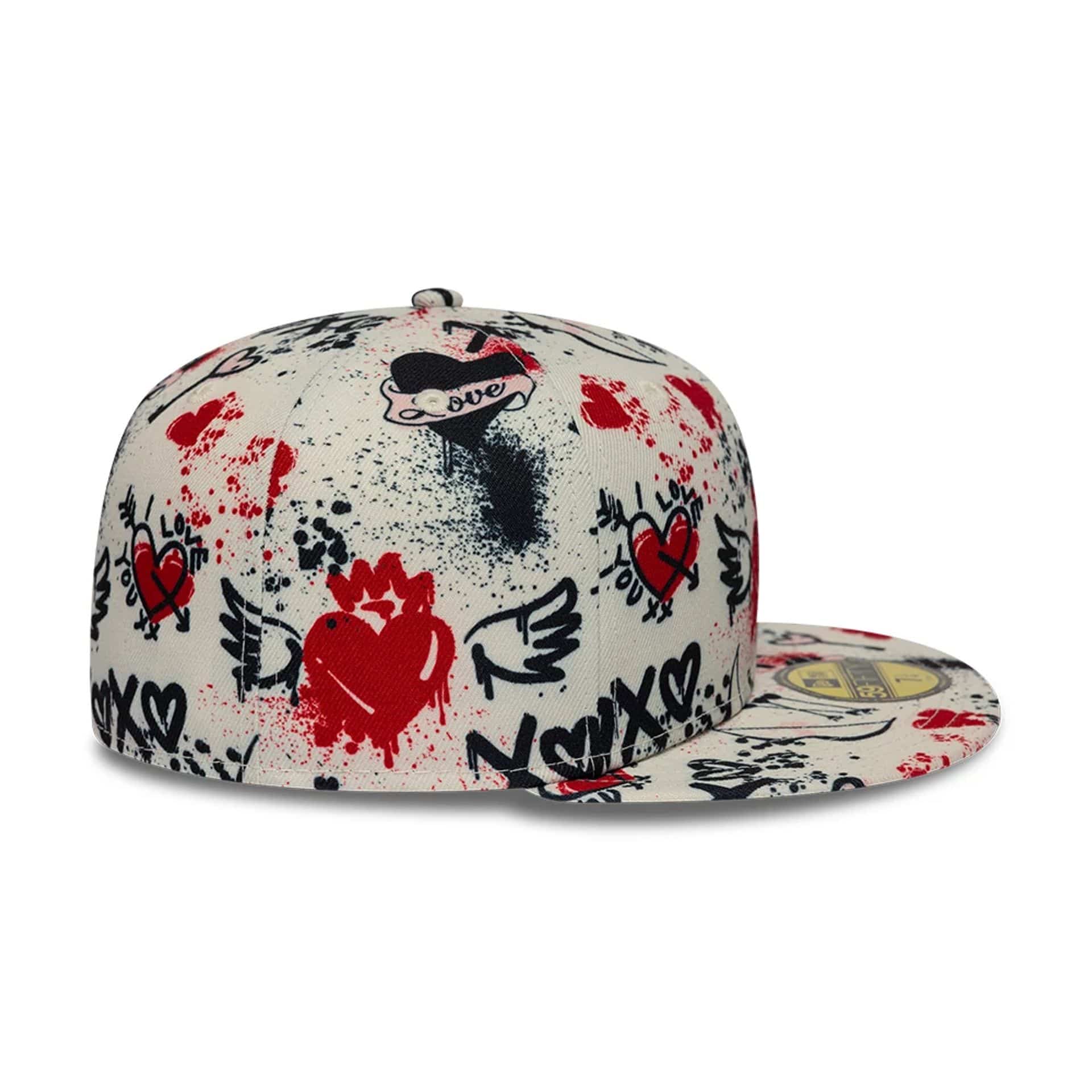 New Era Valentines Light Beige 59FIFTY Fitted Cap