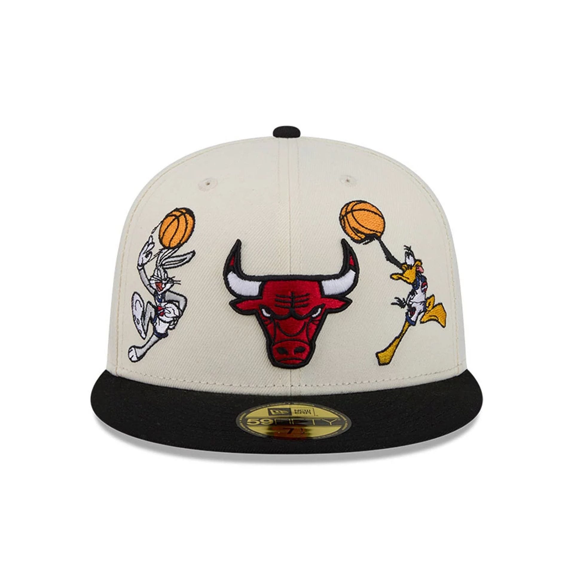 Chicago Bulls Space Jam Tune Squad White 59FIFTY Fitted Cap