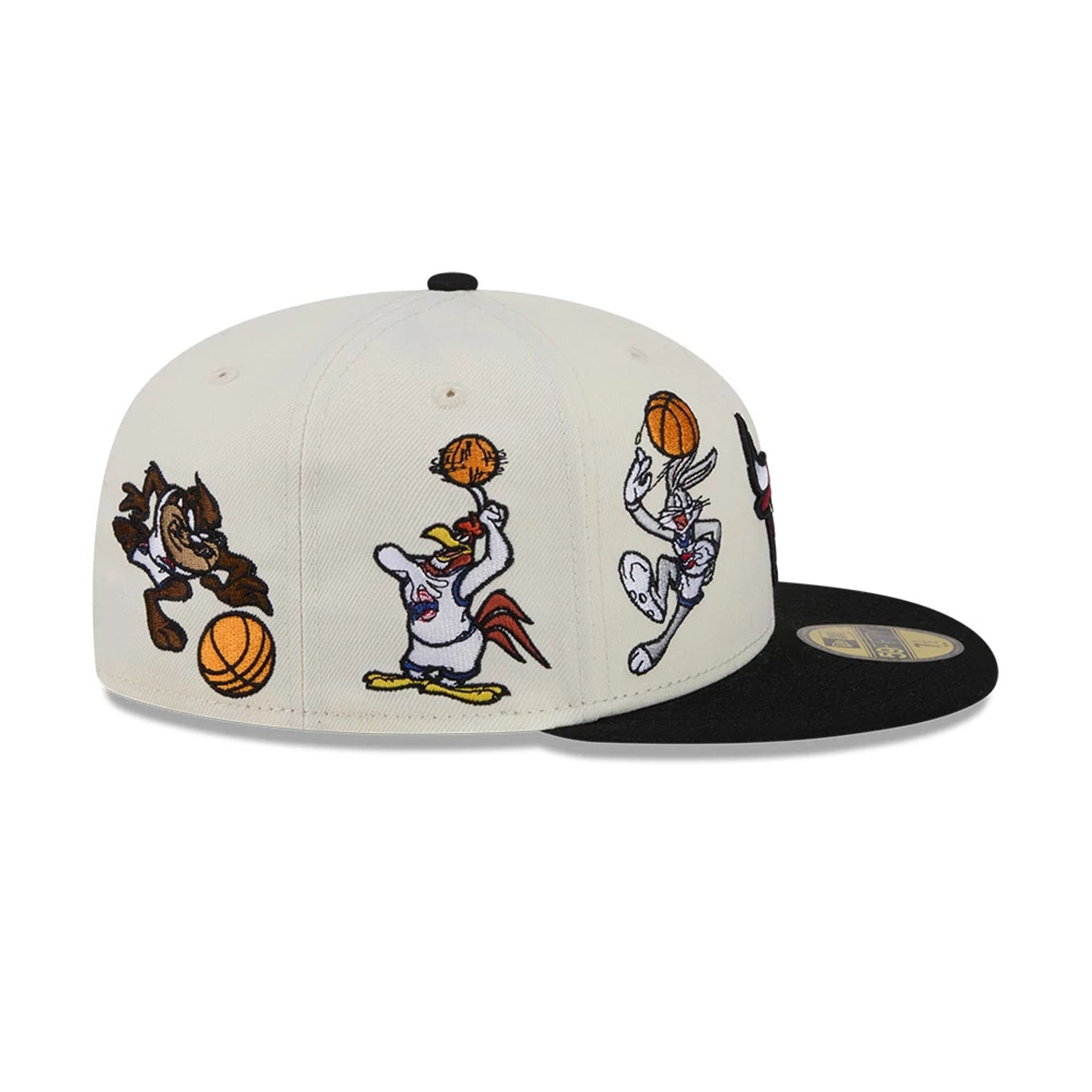 Chicago Bulls Space Jam Tune Squad White 59FIFTY Fitted Cap
