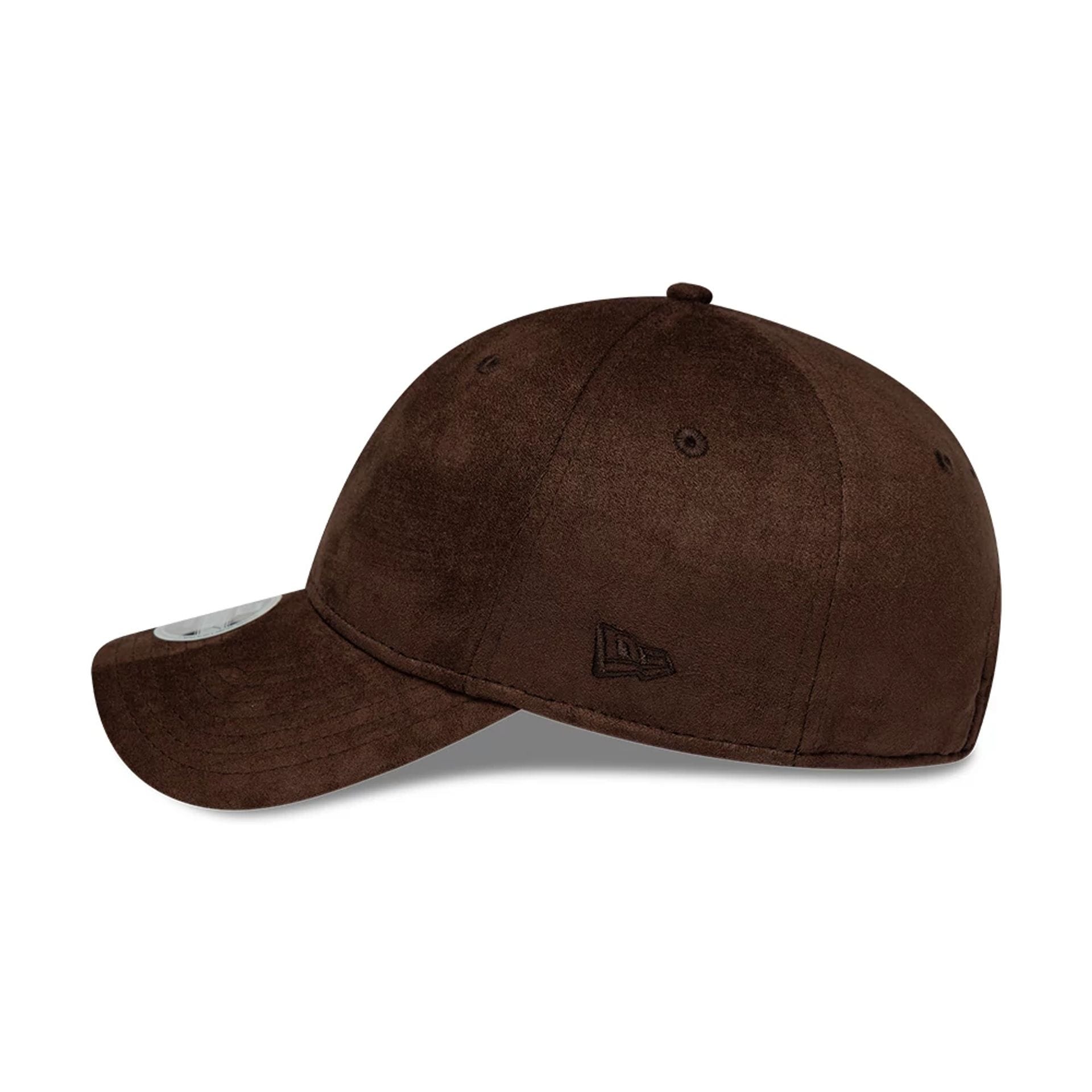 Womens New Era Textured Dark Brown 9TWENTY Adjustable Cap