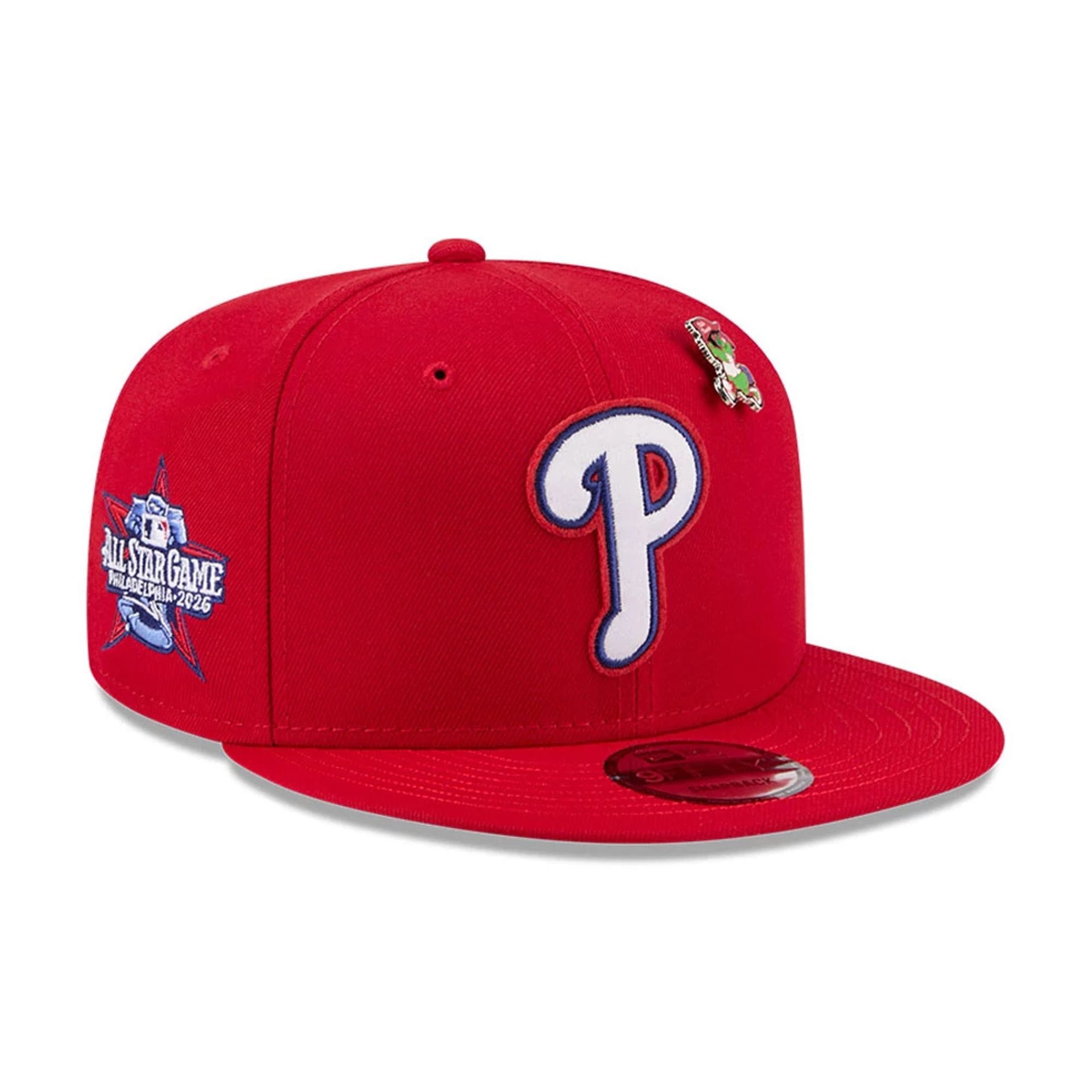 Phillies MLB All Star Game Red 9FIFTY Snapback Adjustable Cap