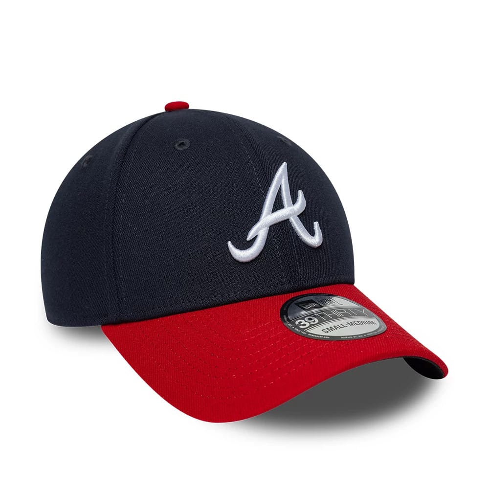 Atlanta Braves MLB Classic Navy 39THIRTY Stretch Fit Cap