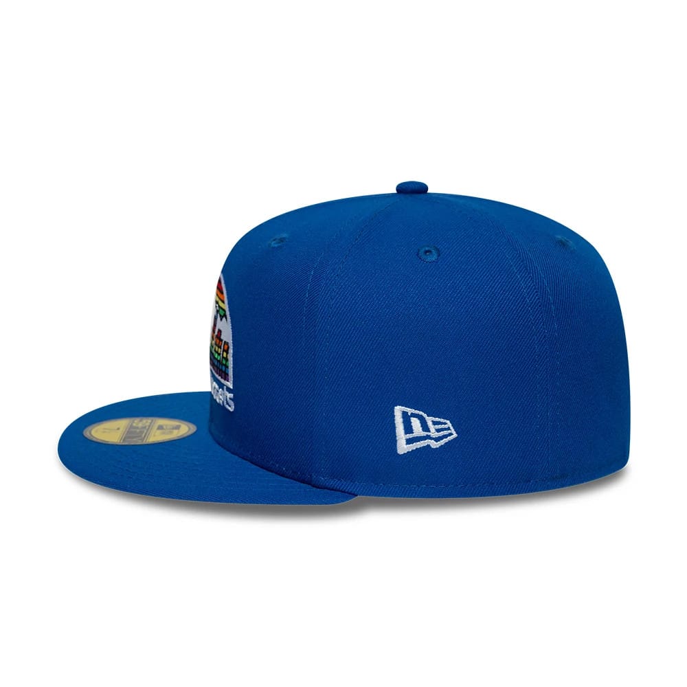 Denver Nuggets NBA Hardwood Classic Blue 59FIFTY Fitted Cap