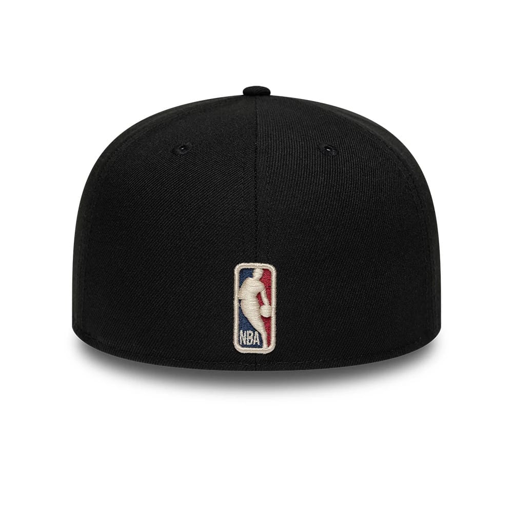 Bulls NBA Hardwood Classic Black 59FIFTY Fitted Cap