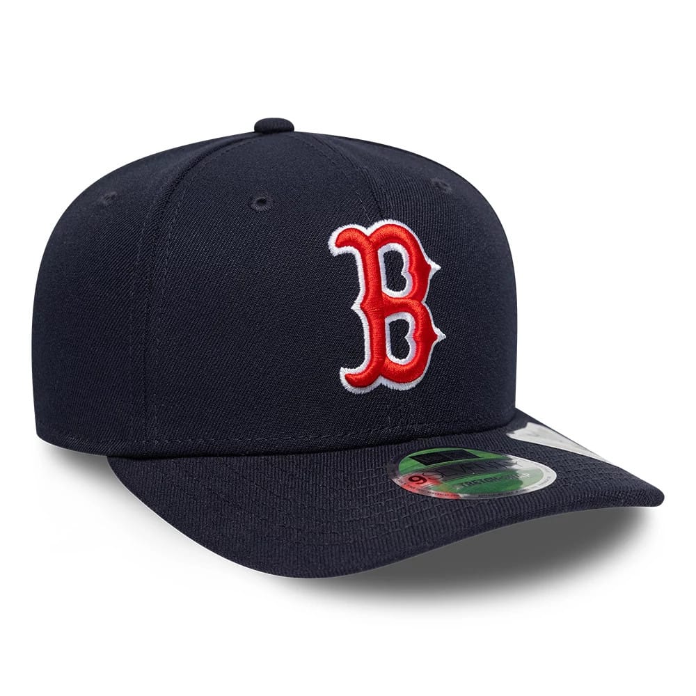 Boston Red Sox MLB Player Replica Navy 9SEVENTY Stretch Snap Adjustable Cap