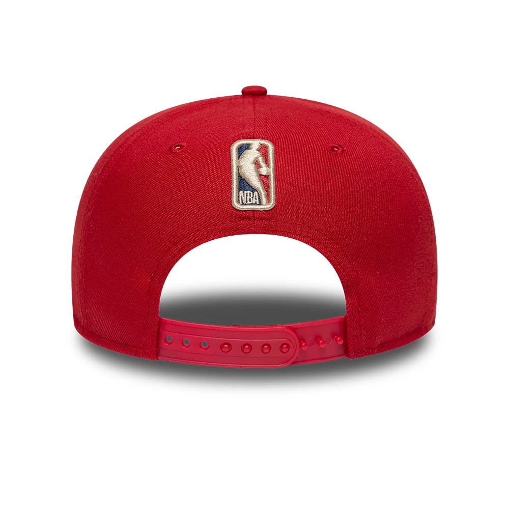 Denver Nuggets NBA Hardwood Classic Dark Red 9FIFTY A-Frame Snapback Adjustable Cap