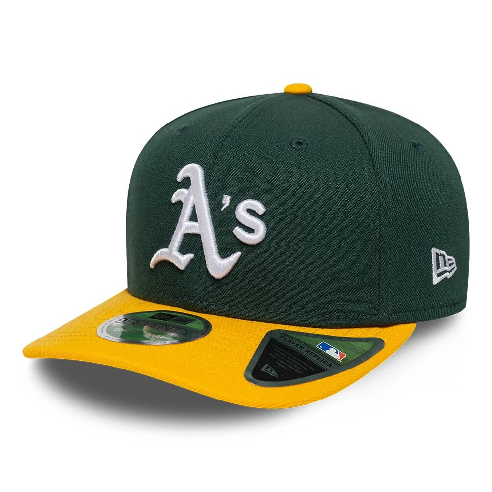 Athletics MLB Player Replica Dark Green 9SEVENTY Stretch Snap Adjustable Cap