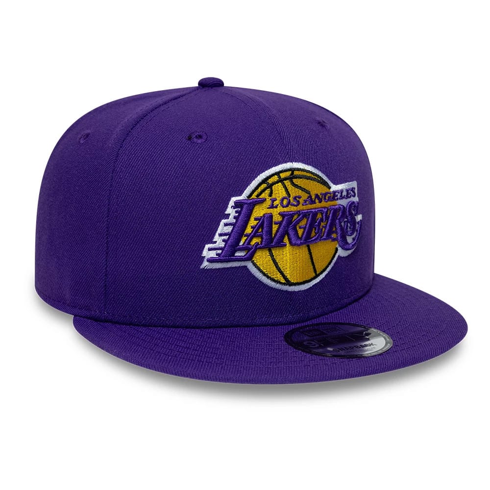LA Lakers NBA Purple 9FIFTY Snapback Adjustable Cap