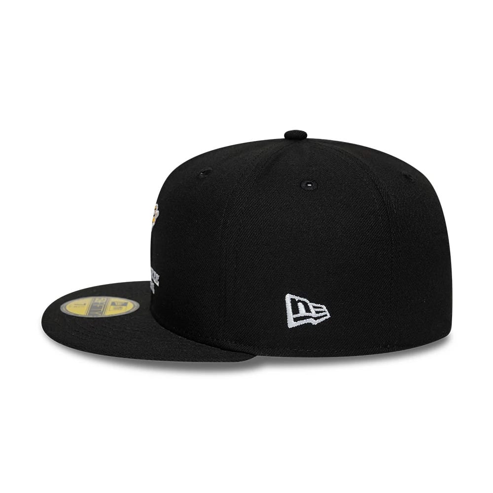 Milwaukee Bucks NBA Hardwood Classic Black 59FIFTY Fitted Cap