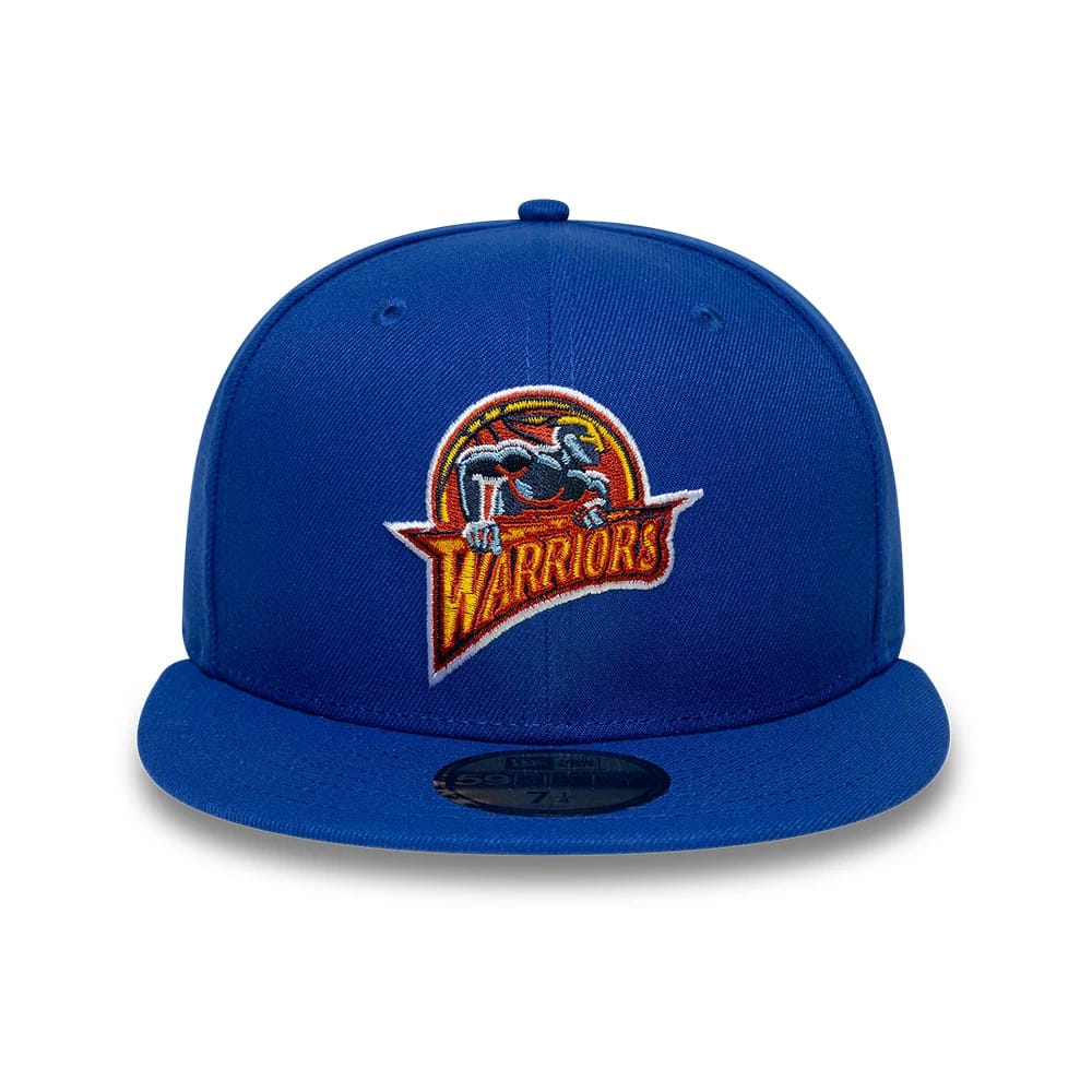 Golden State Warriors NBA Hardwood Classic Blue 59FIFTY Fitted Cap
