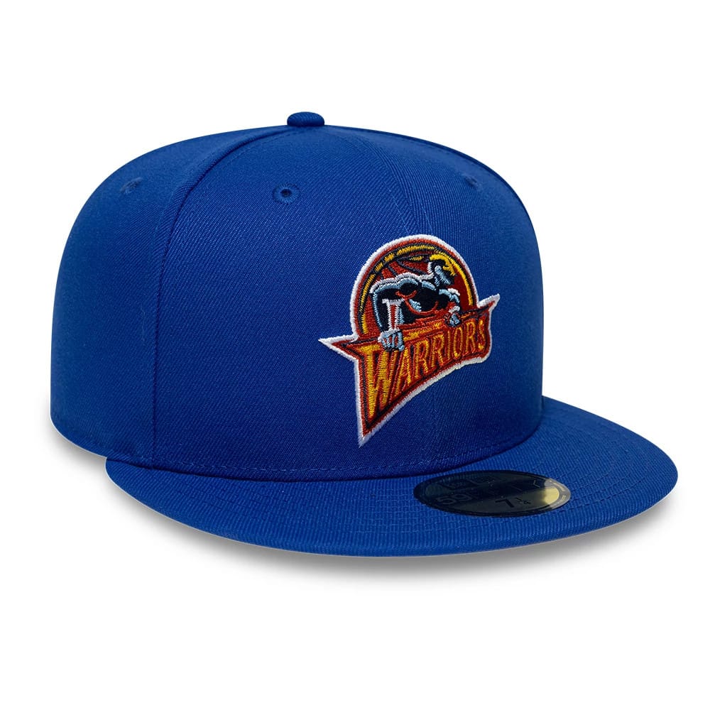 Golden State Warriors NBA Hardwood Classic Blue 59FIFTY Fitted Cap