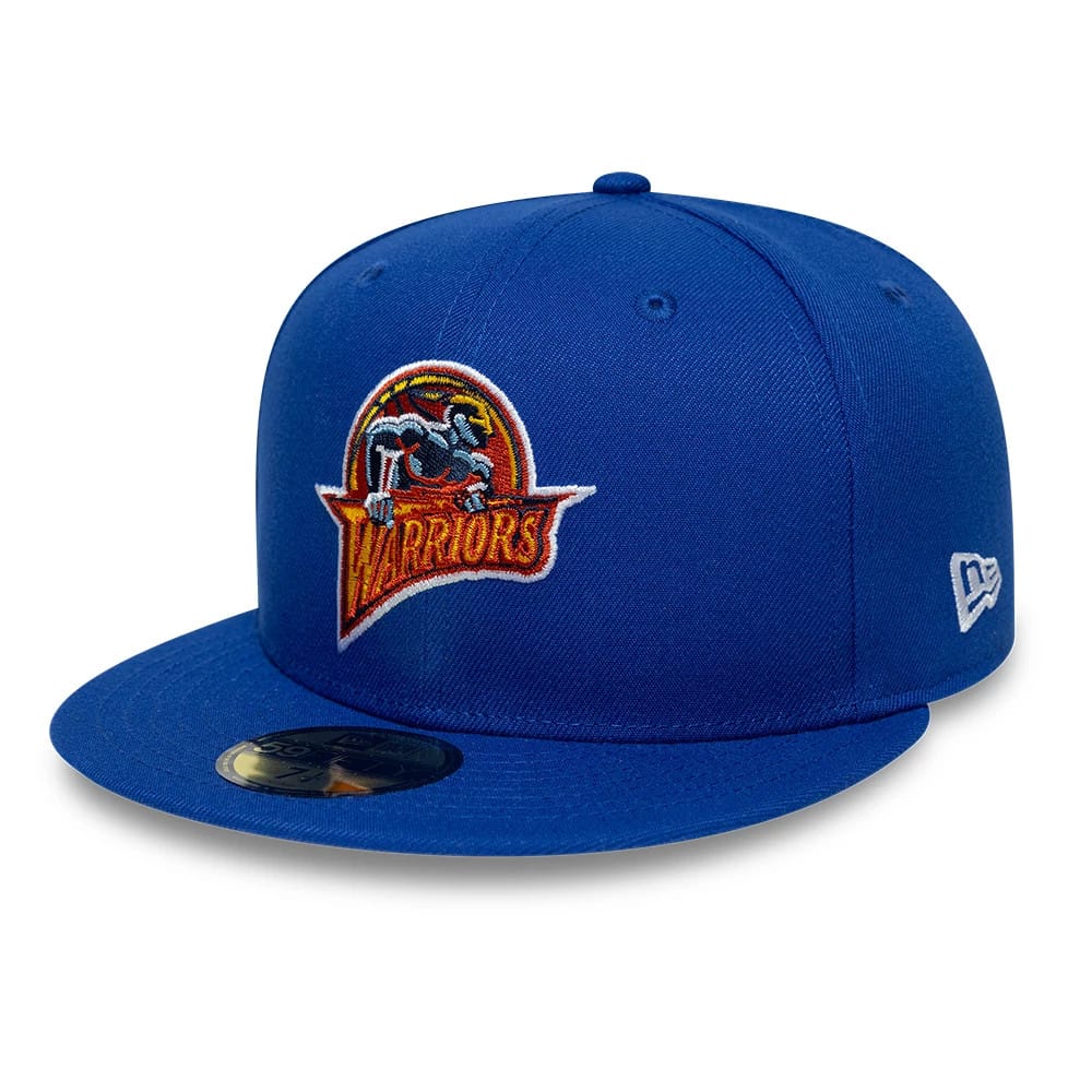 Golden State Warriors NBA Hardwood Classic Blue 59FIFTY Fitted Cap