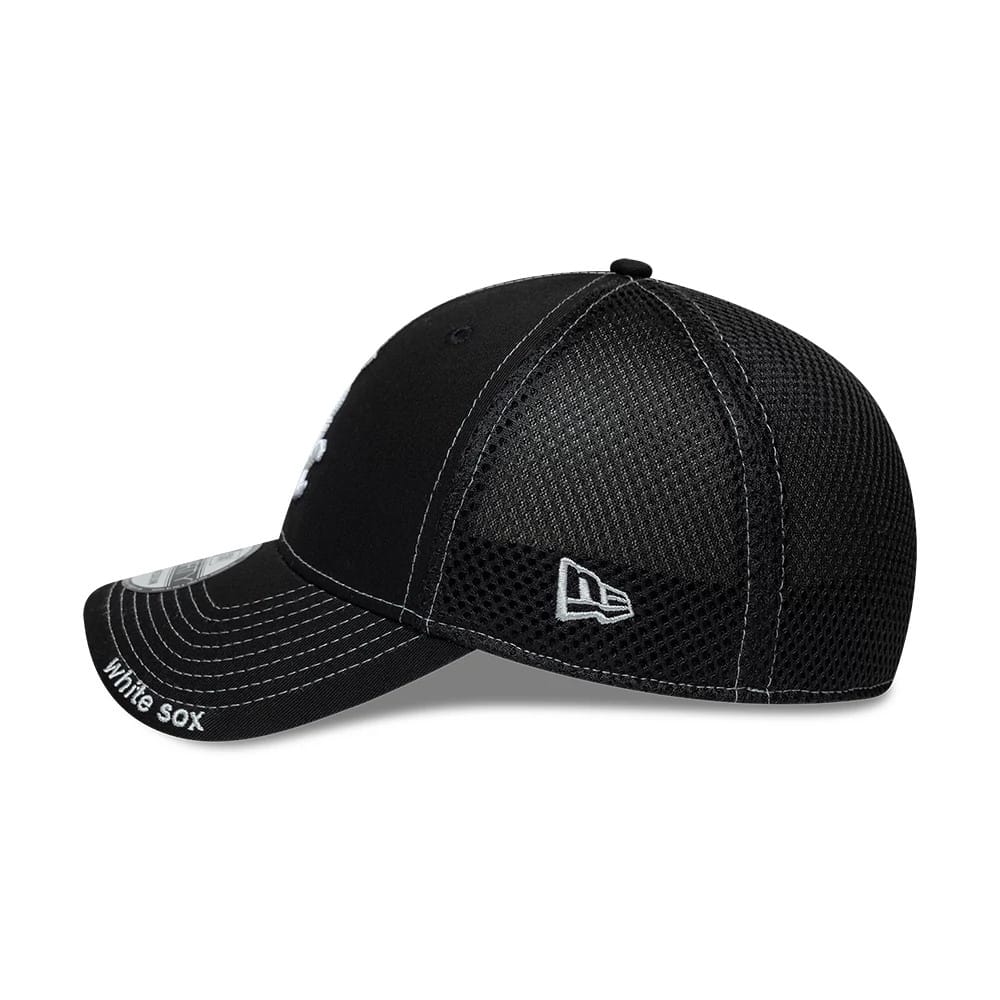 Chicago White Sox MLB Neo Black 39THIRTY Stretch Fit Cap