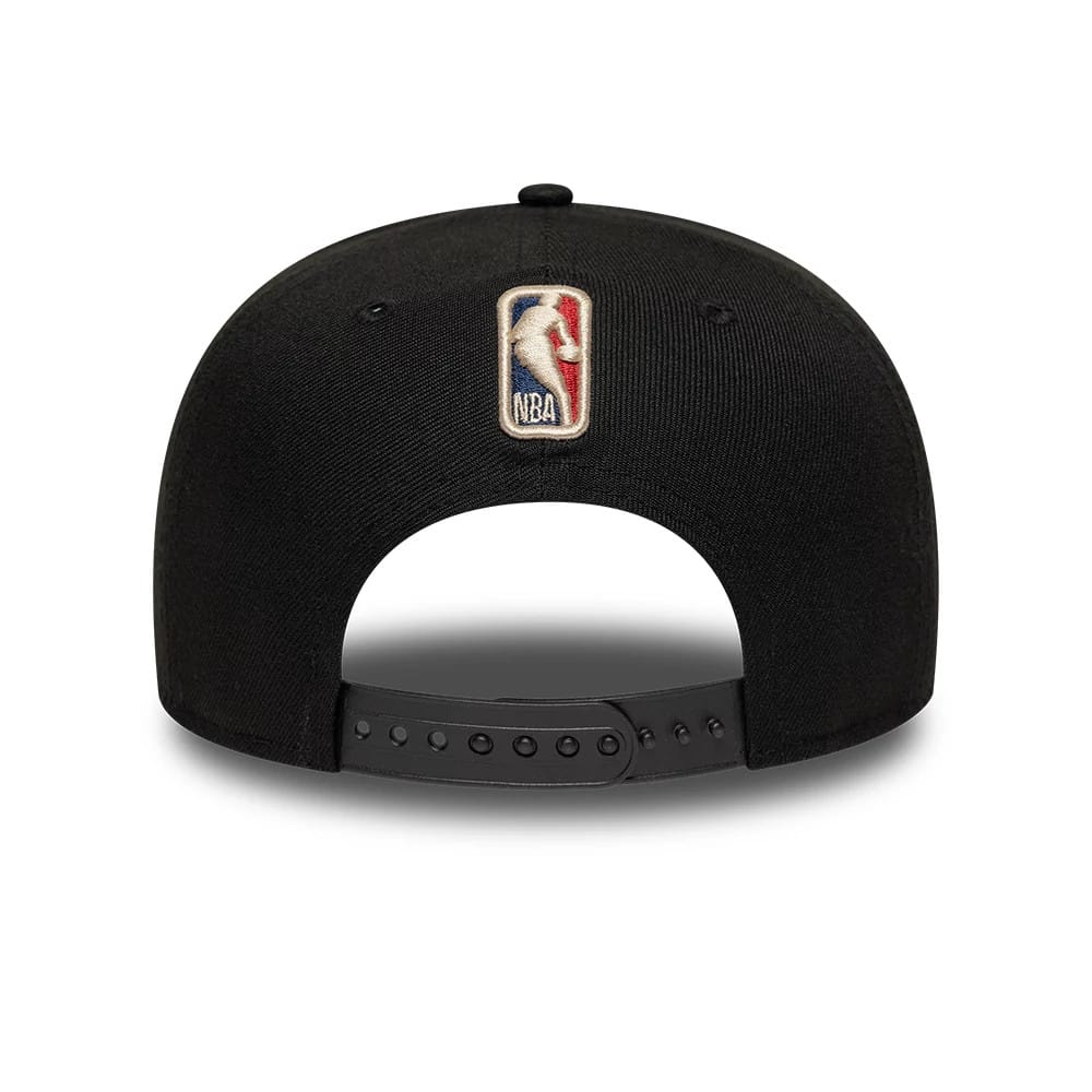 Vancouver Grizzlies NBA Hardwood Classic Black 9FIFTY A-Frame Snapback Adjustable Cap