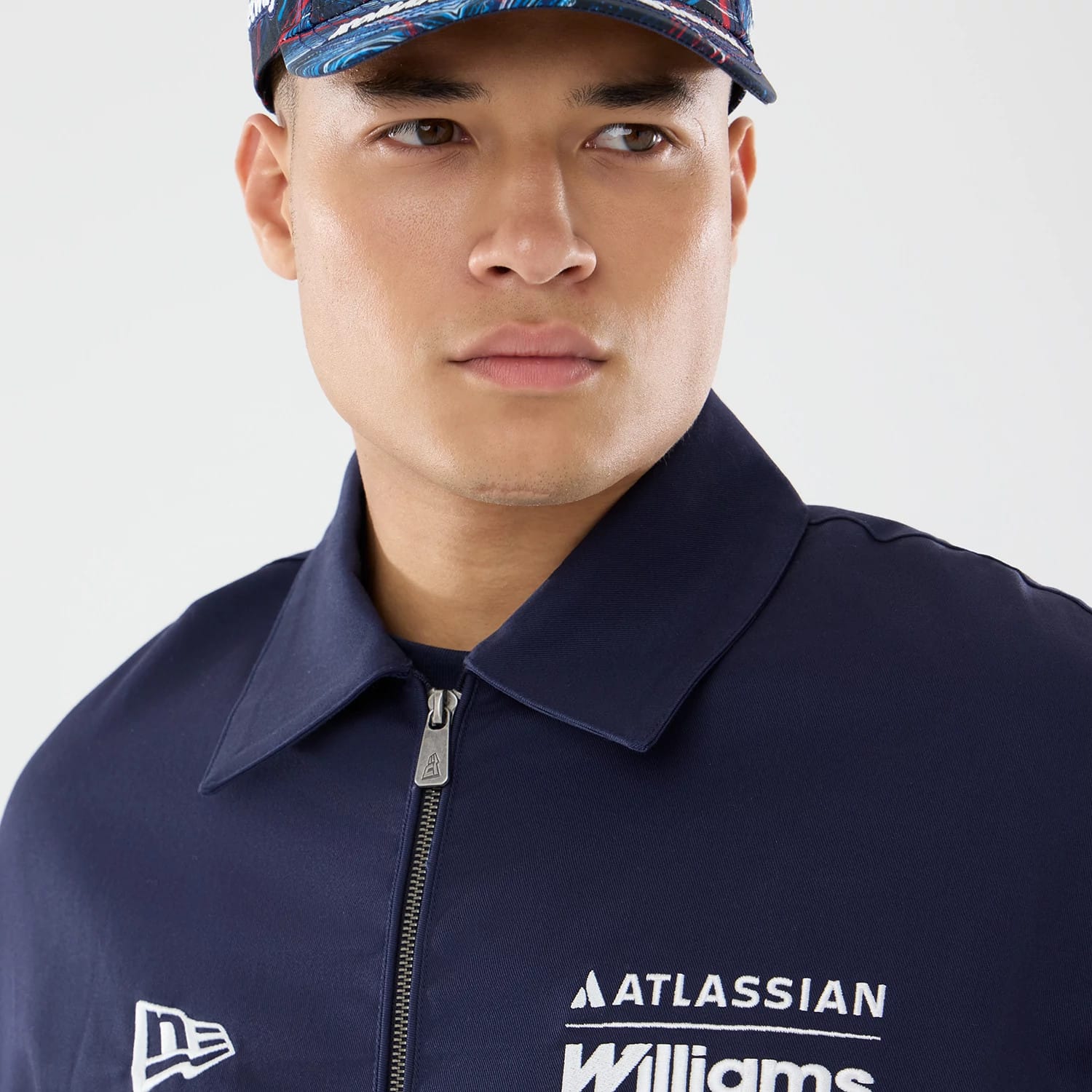 Williams GB Race Special Navy Collared Jacket