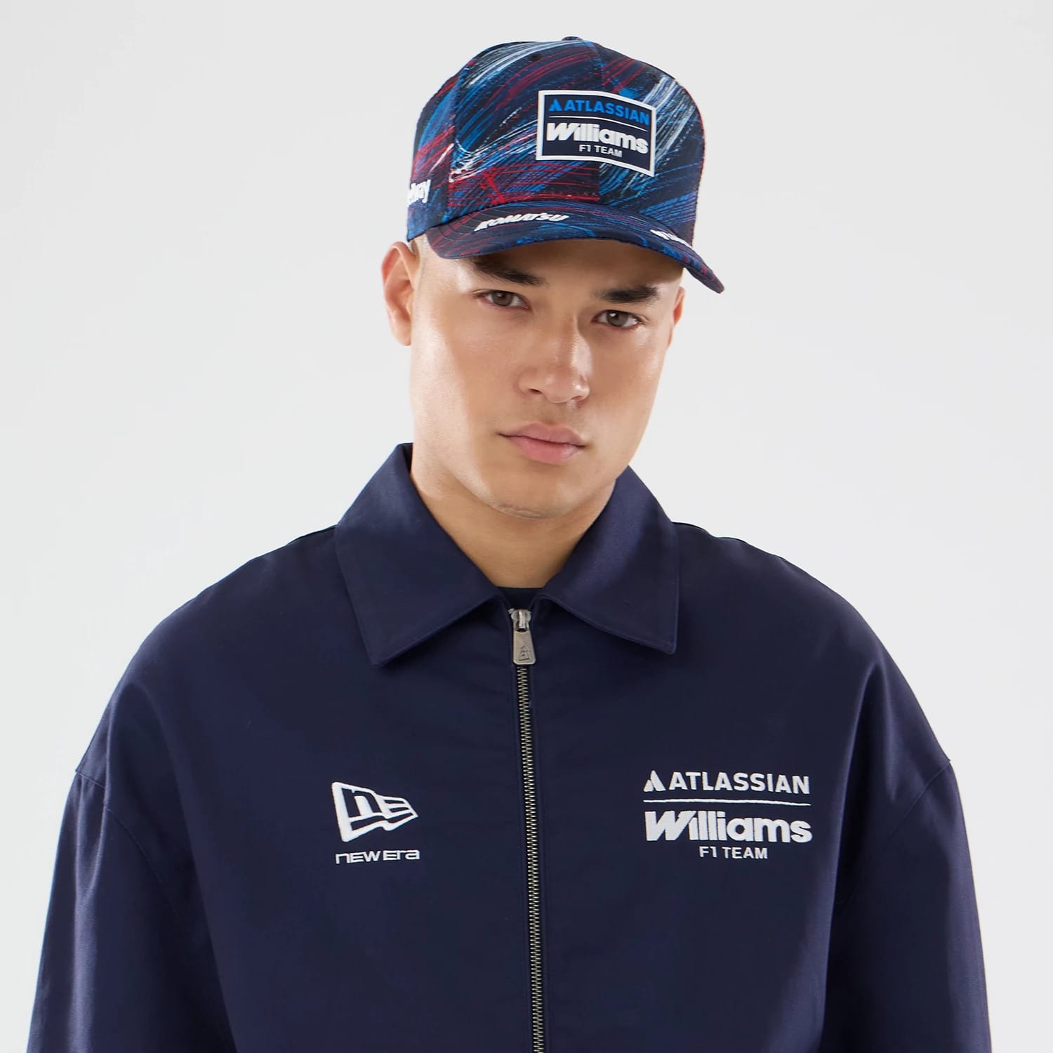 Williams GB Race Special Navy Collared Jacket