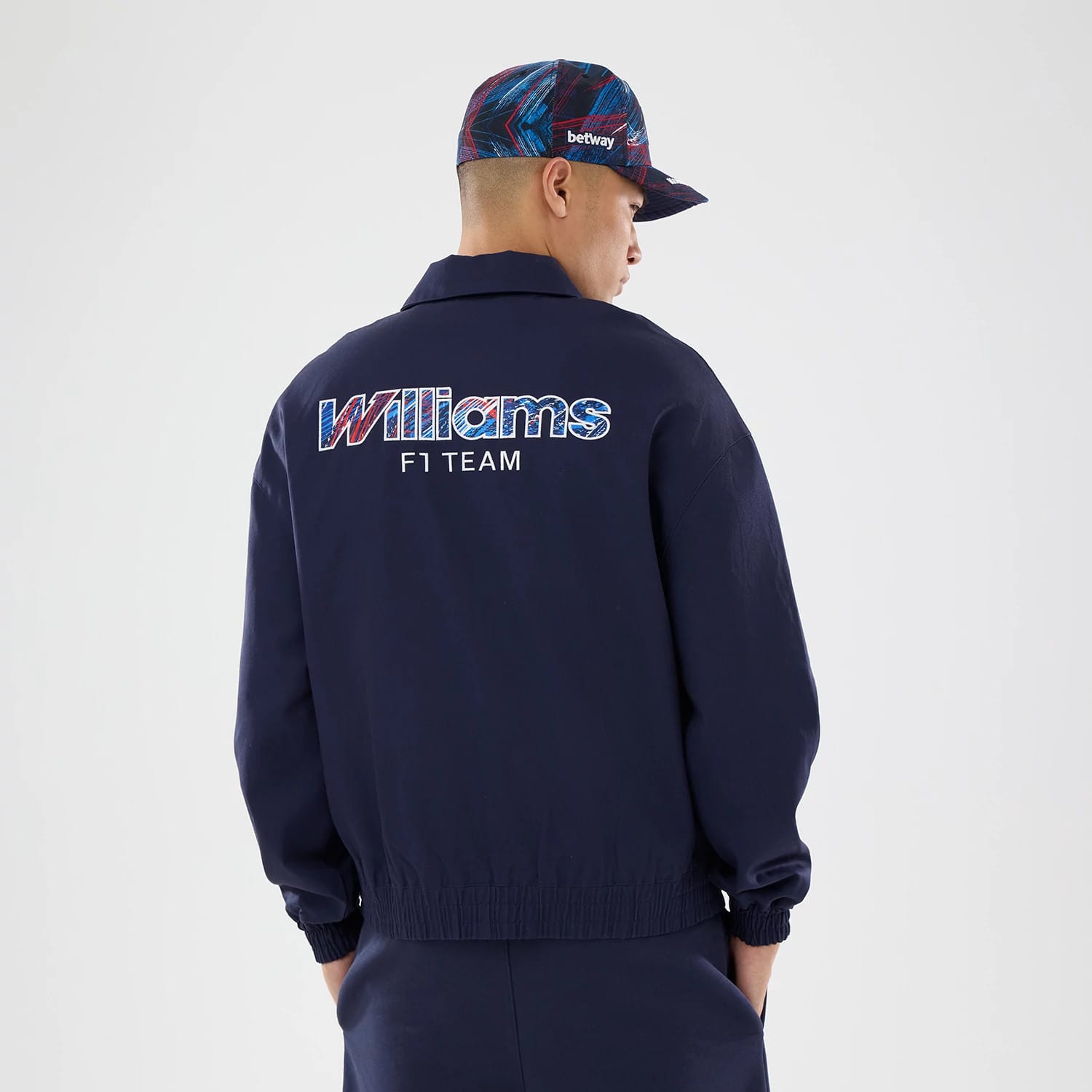 Williams GB Race Special Navy Collared Jacket