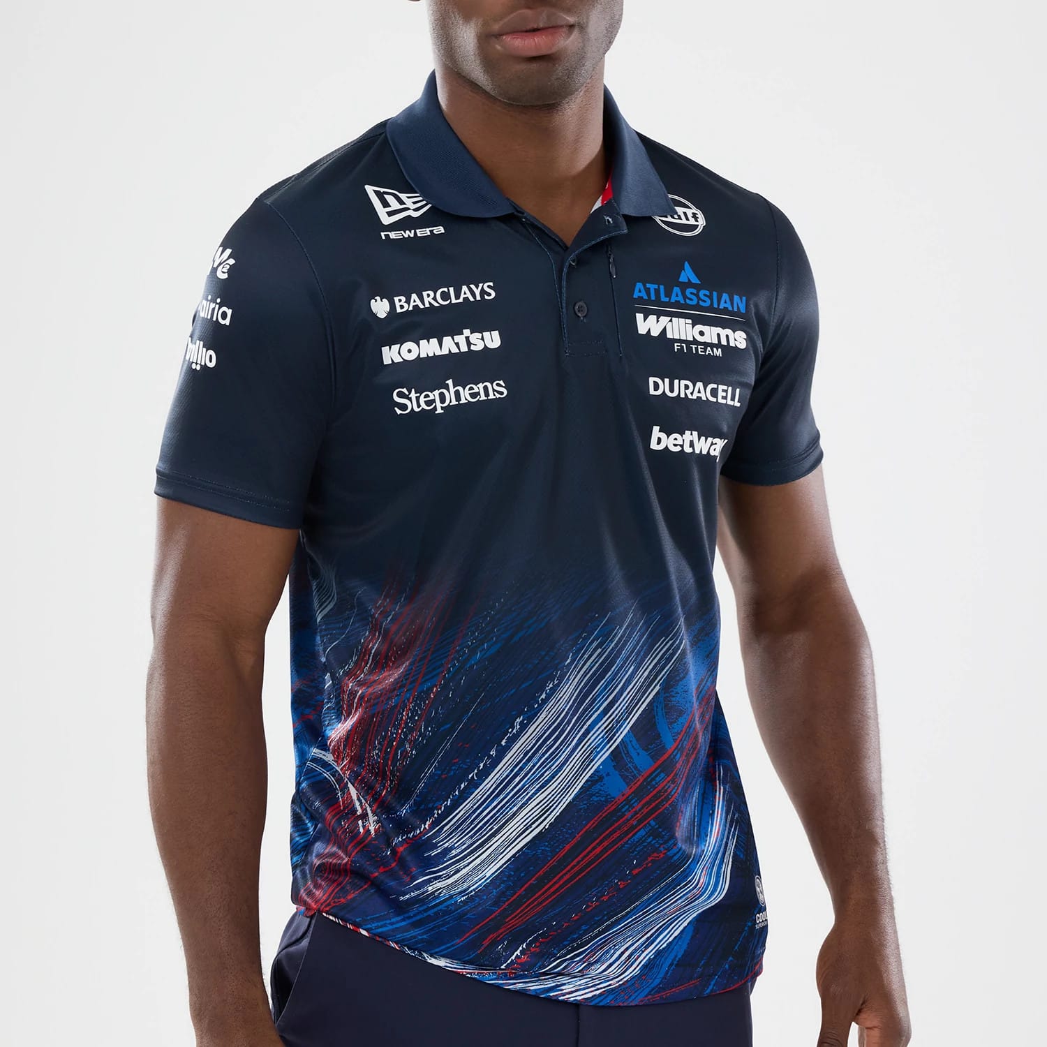 Williams GB Race Special Navy Tech Polo T-Shirt