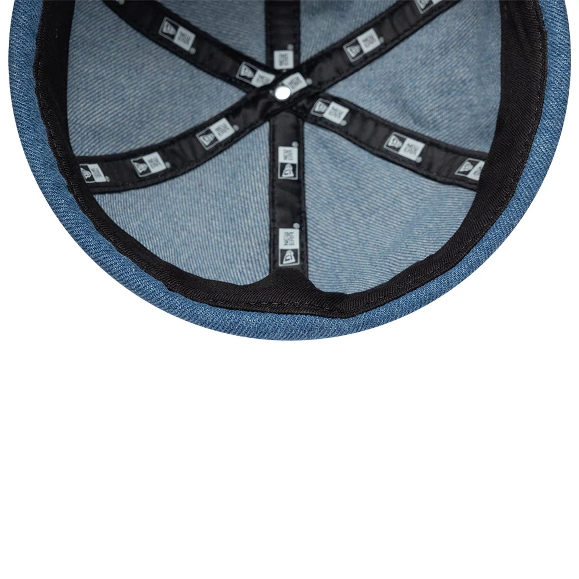 New York Yankees MLB Denim Skully Pastel Blue Docker Adjustable Cap