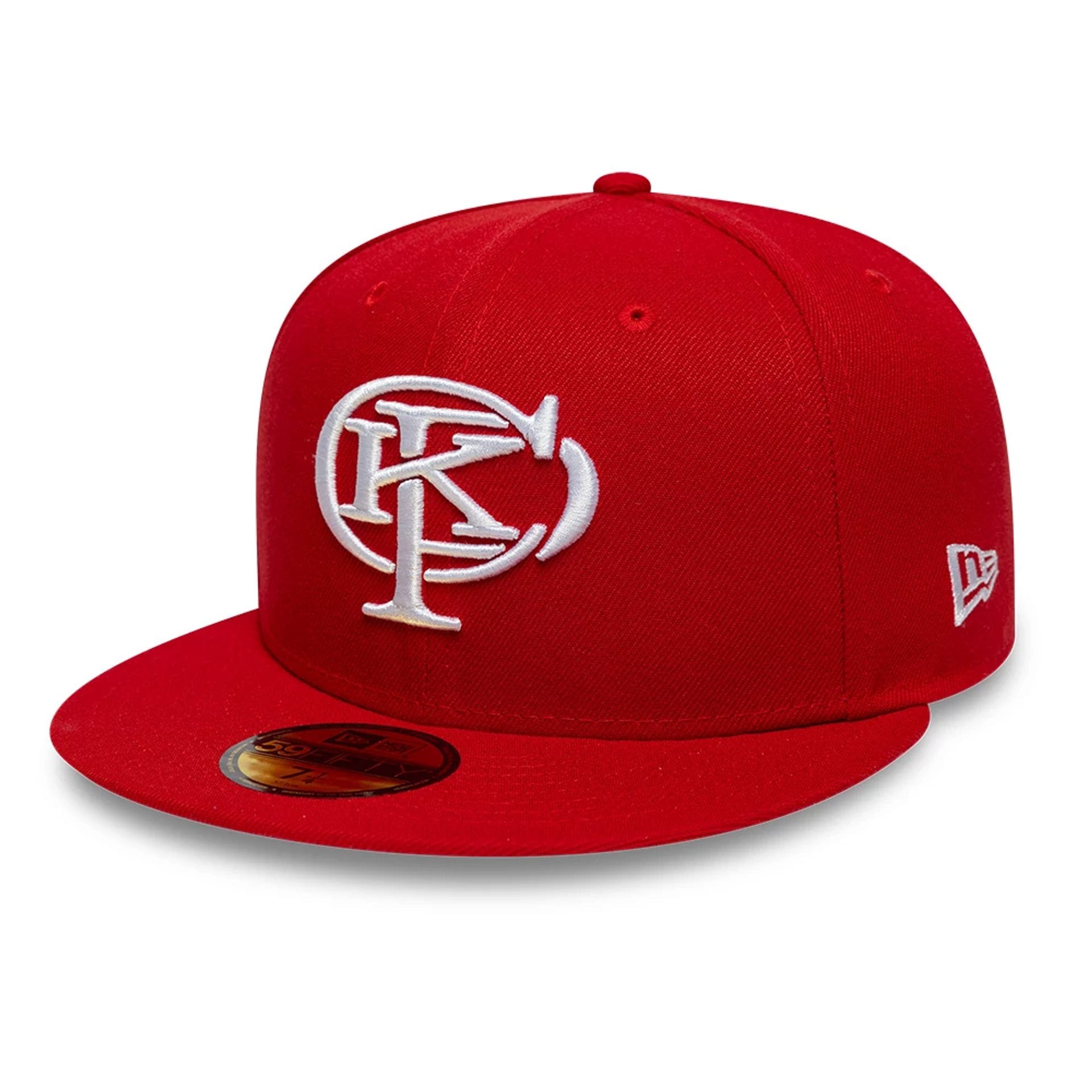 Gettomasa X New Era Red 59FIFTY Fitted Cap