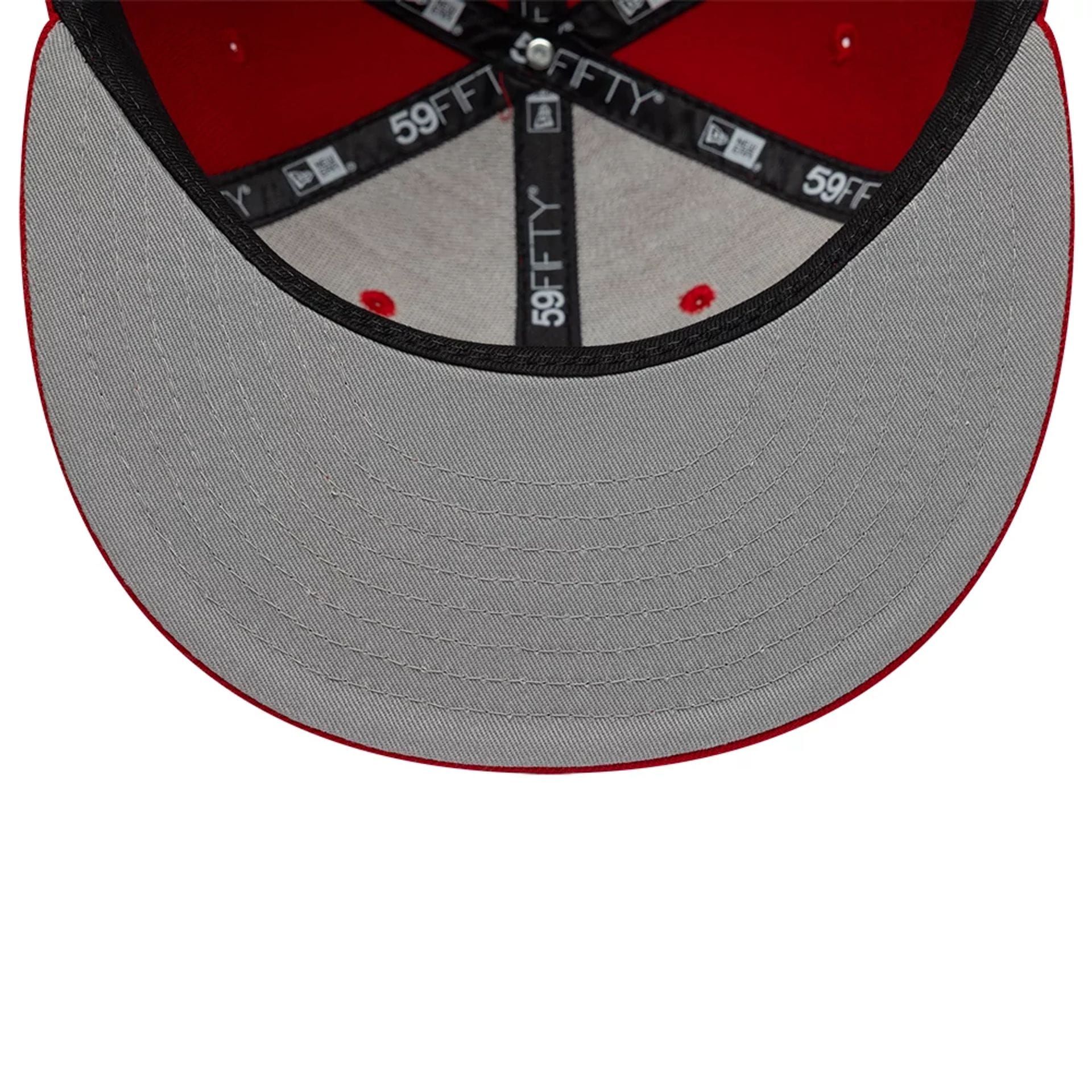 Gettomasa X New Era Red 59FIFTY Fitted Cap