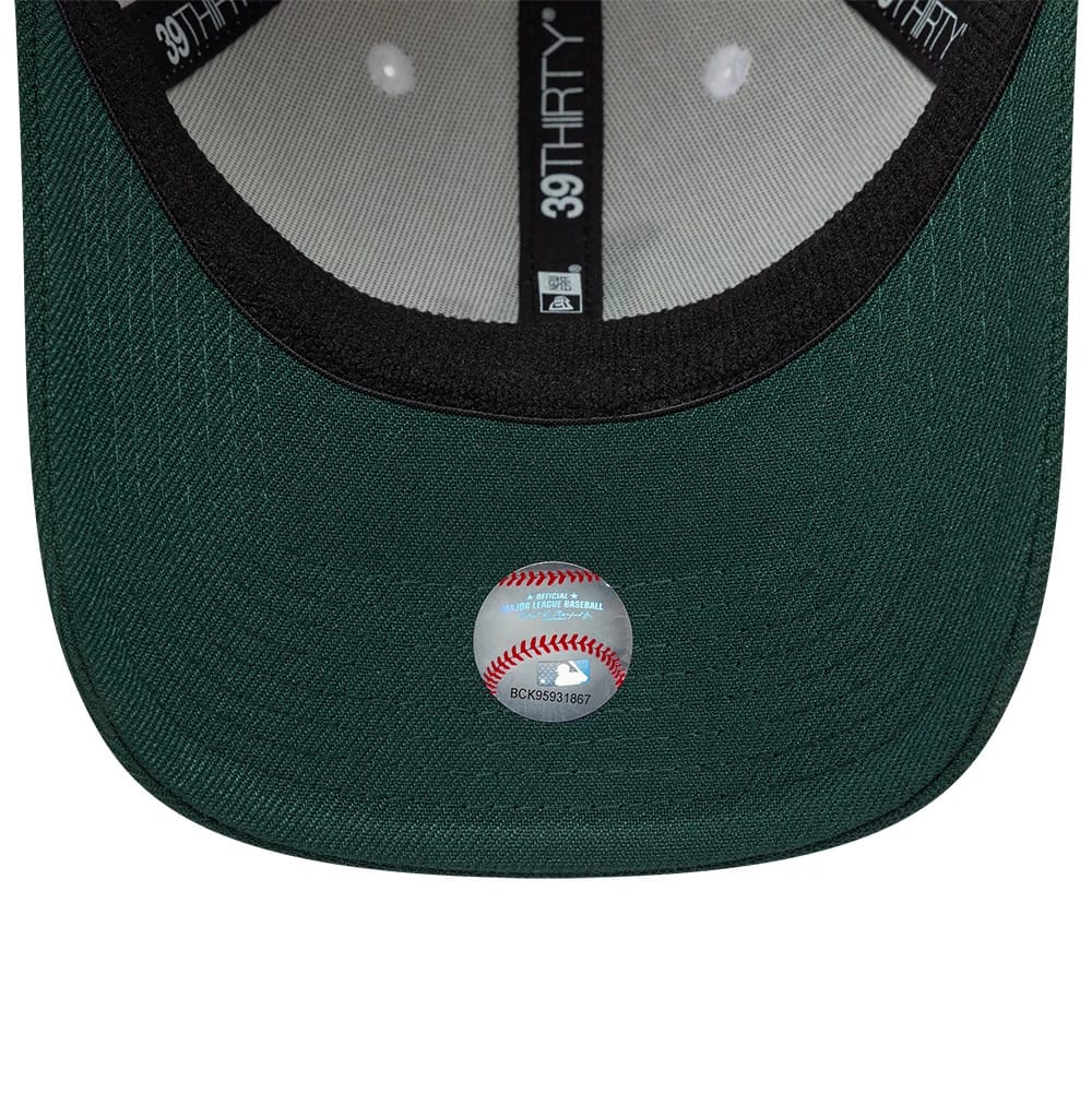 LA Dodgers MLB White 39THIRTY Stretch Fit Cap