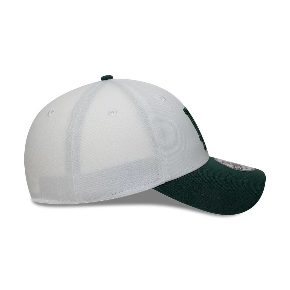 LA Dodgers MLB White 39THIRTY Stretch Fit Cap