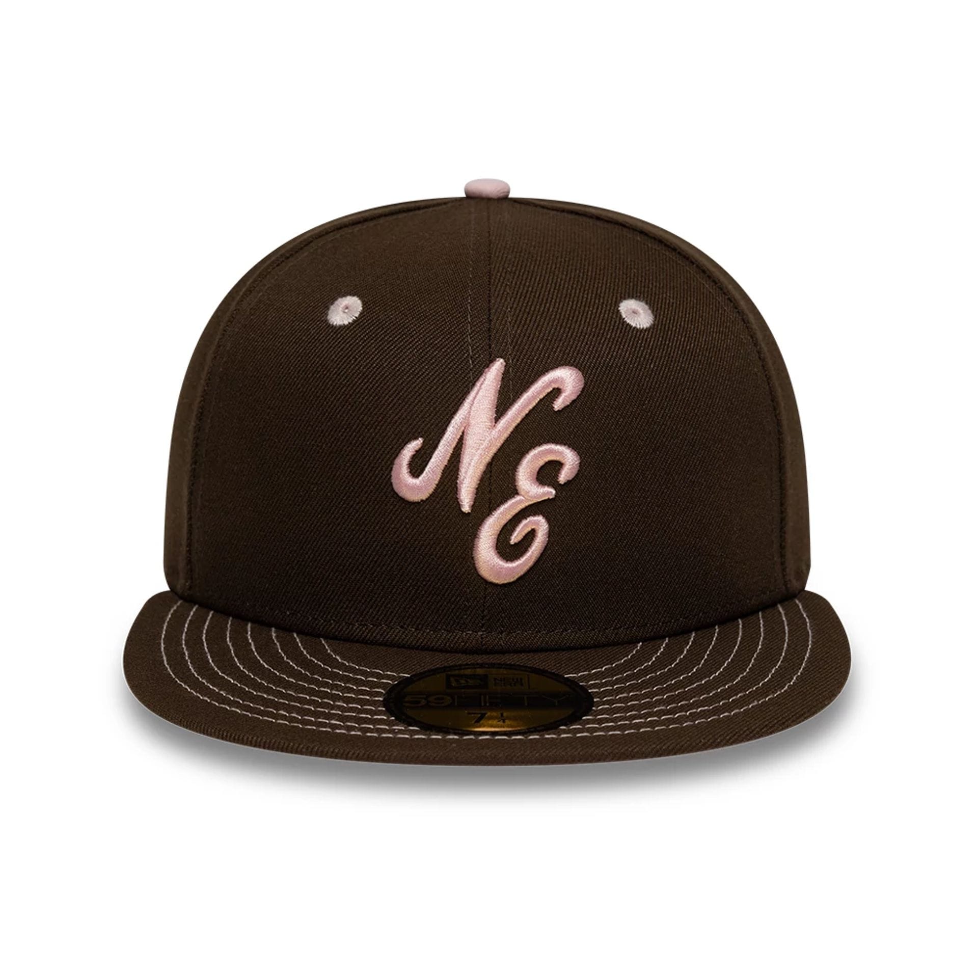 New Era With Love Dark Brown 59FIFTY Fitted Cap