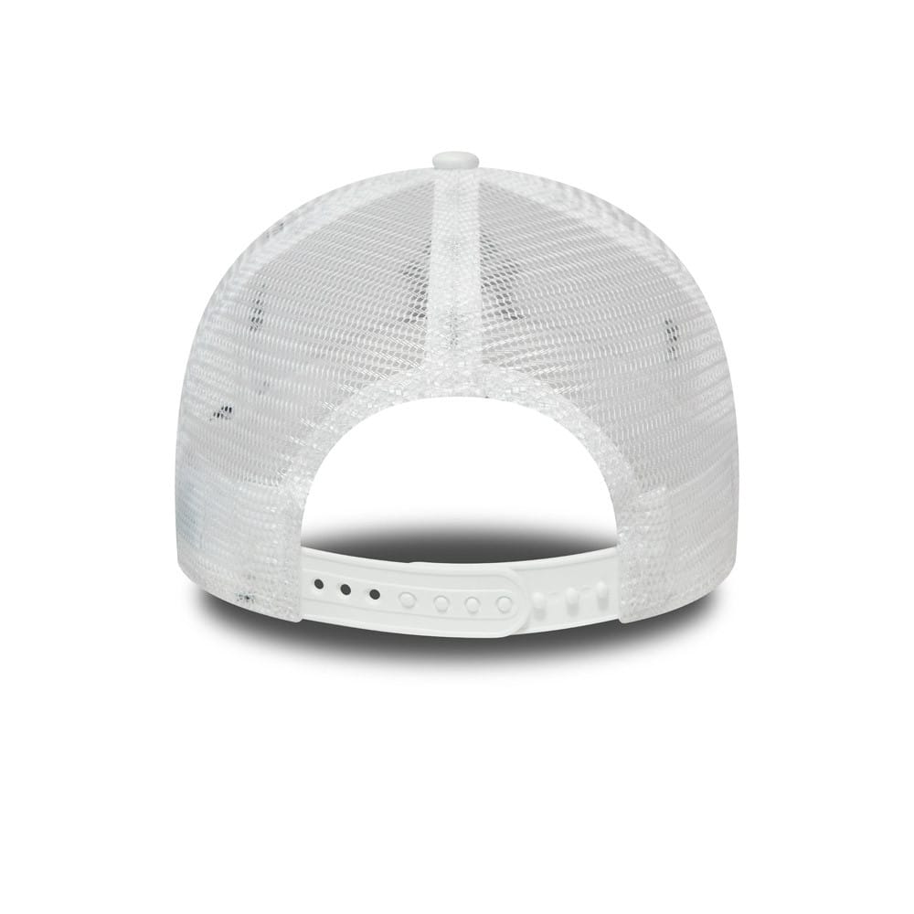 New York Yankees White A-Frame Trucker Cap