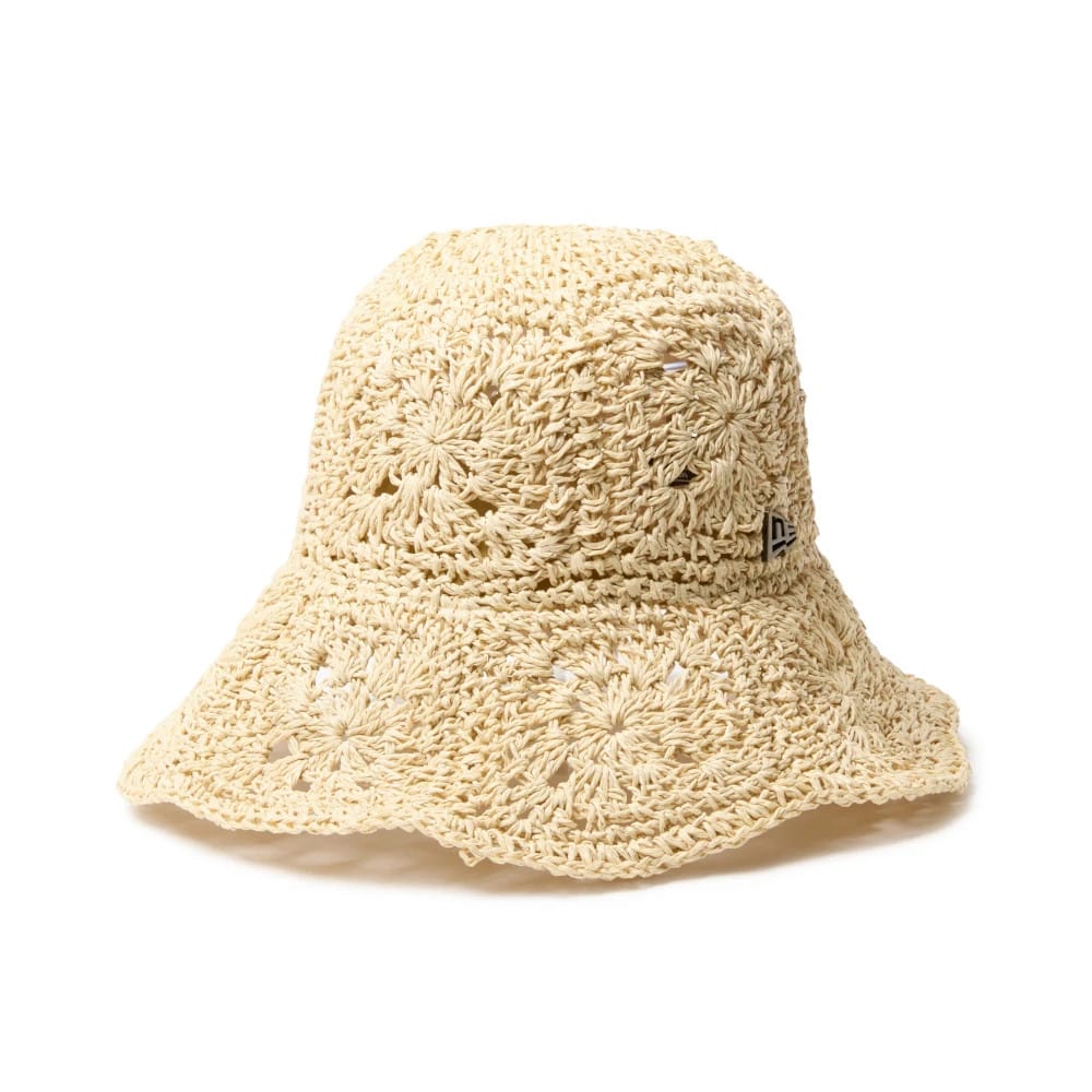 New Era Paper Hat Black Adventure Bucket Hat