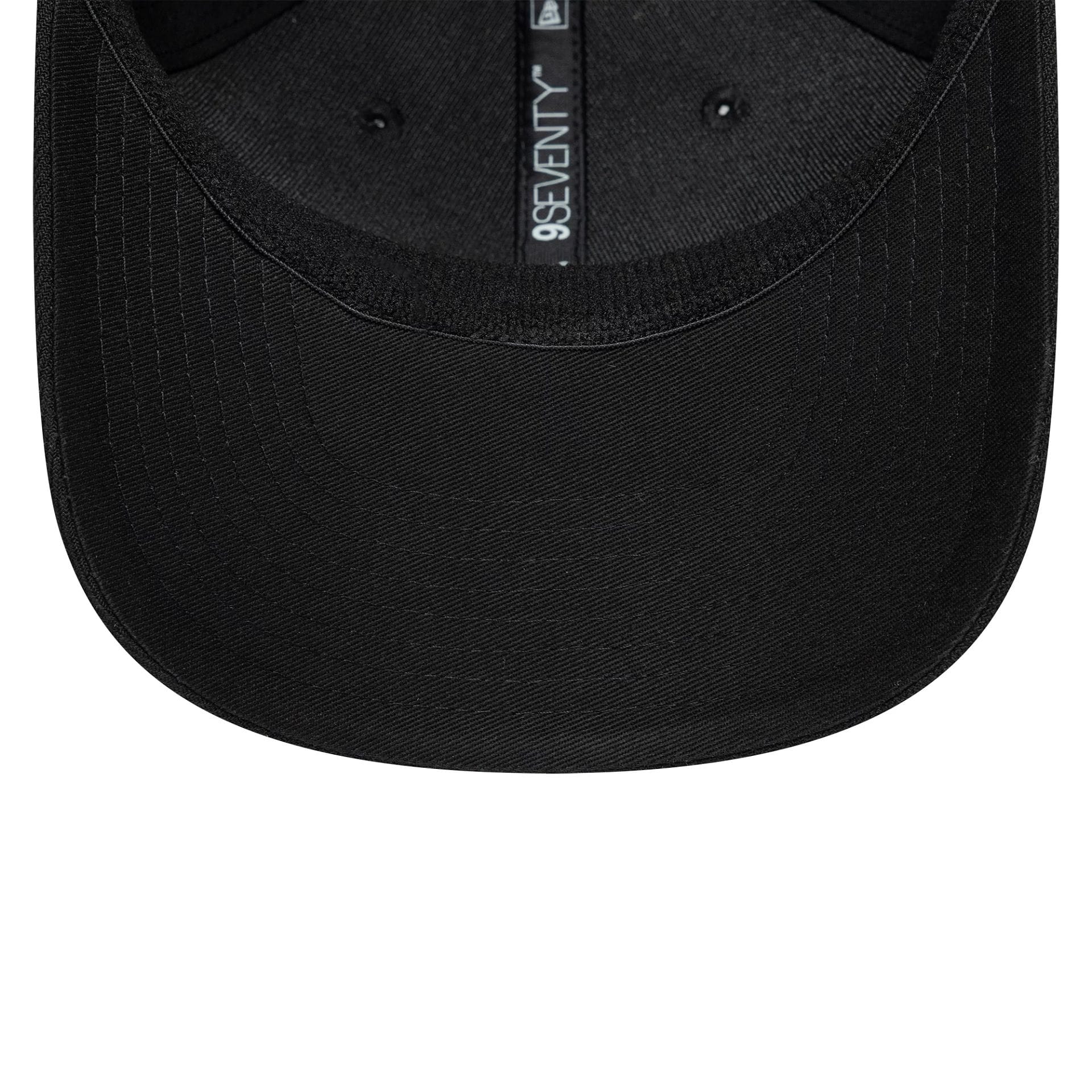 New Era Big Script Black 9SEVENTY Stretch Snap Adjustable Cap