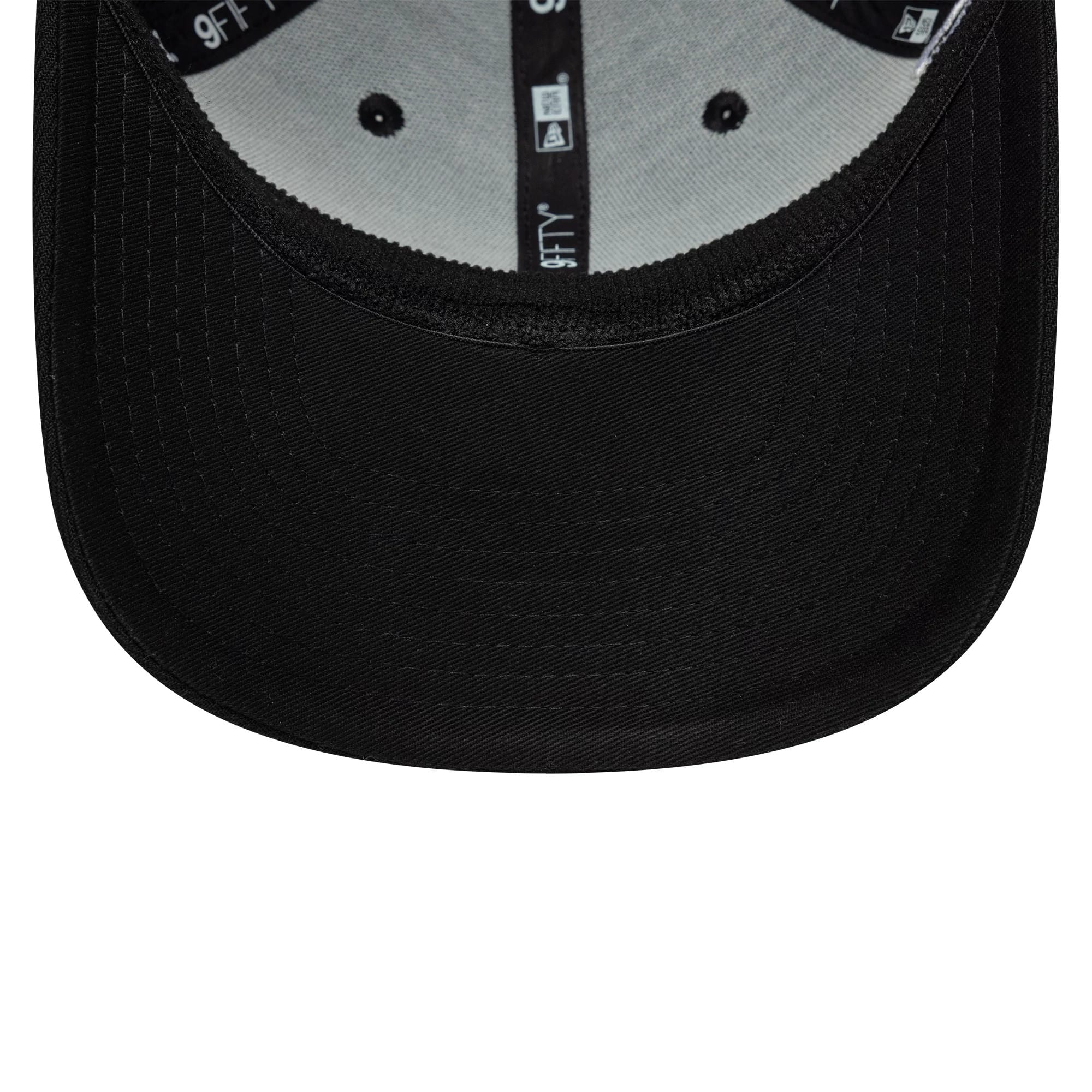 New Era Big Script Black 9FIFTY Stretch Snap Adjustable Cap