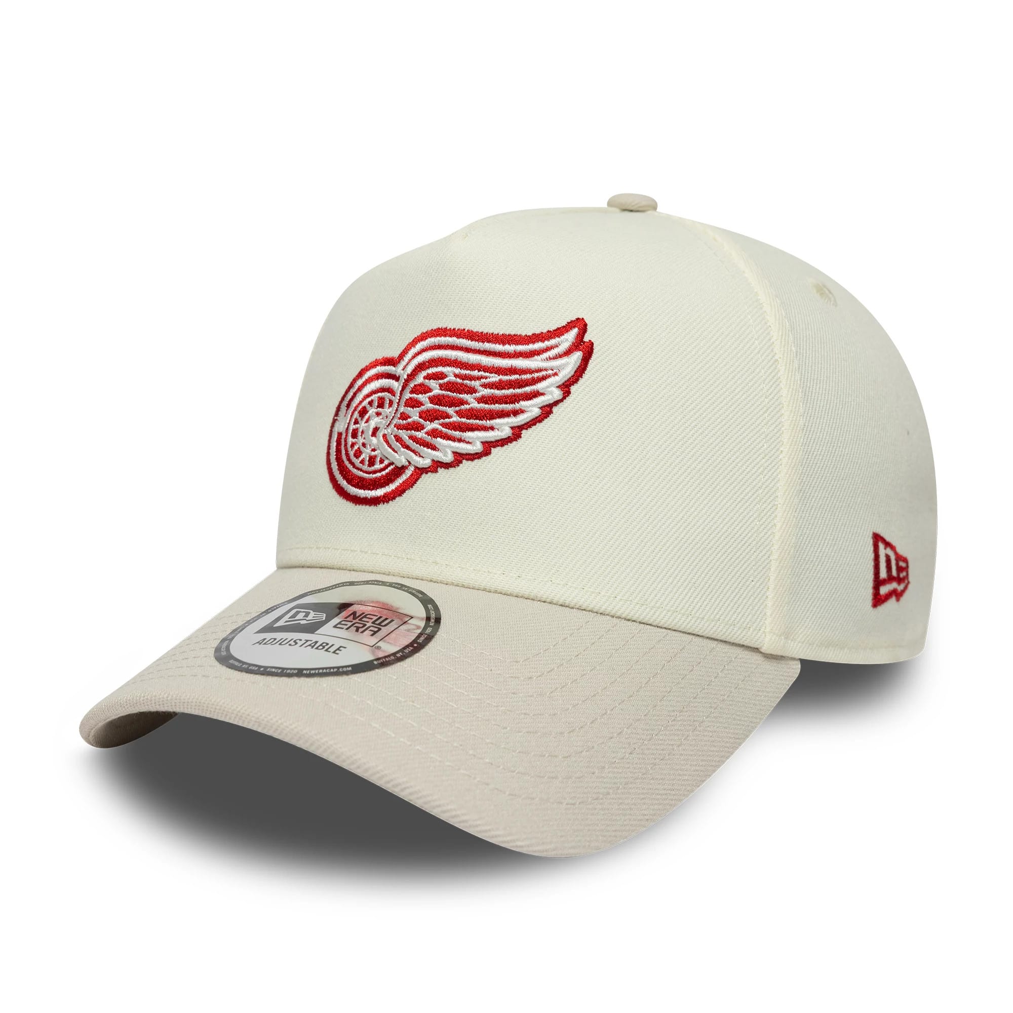 Detroit Red Wings NHL Cream 9FORTY A-Frame Adjustable Cap