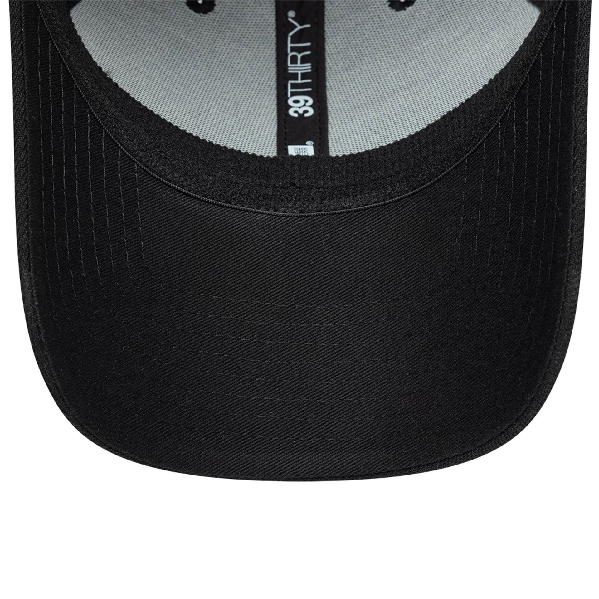 New Era Big Script Black 39THIRTY Stretch Fit Cap